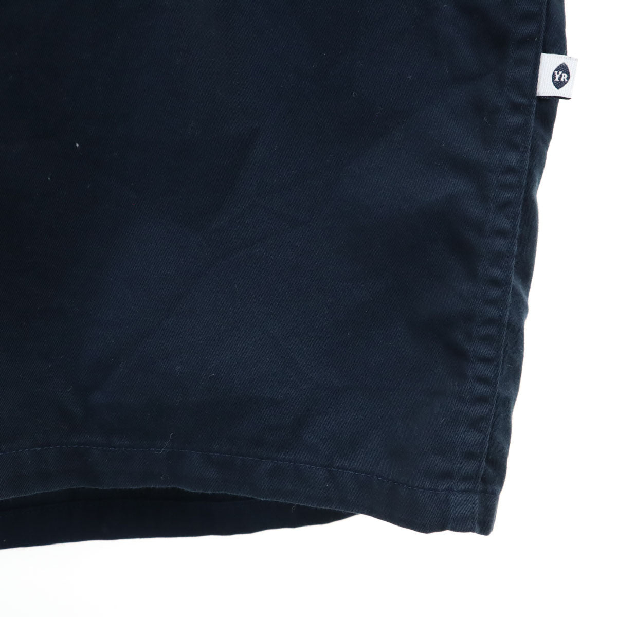 Yellow Rat イエローラット USA製 長袖 オープンカラー シャツ S ネイビー メンズ