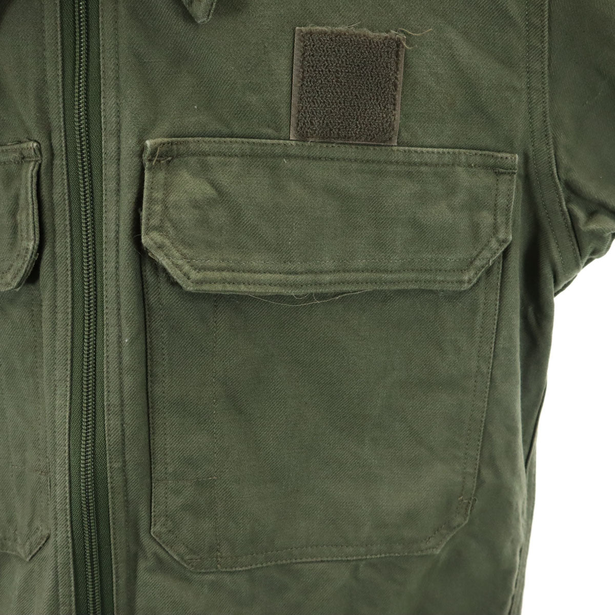 FRENCH ARMY フランス軍 80s ヴィンテージ UGECOMA メカニック ジャケット 84C カーキ ミリタリー メンズ