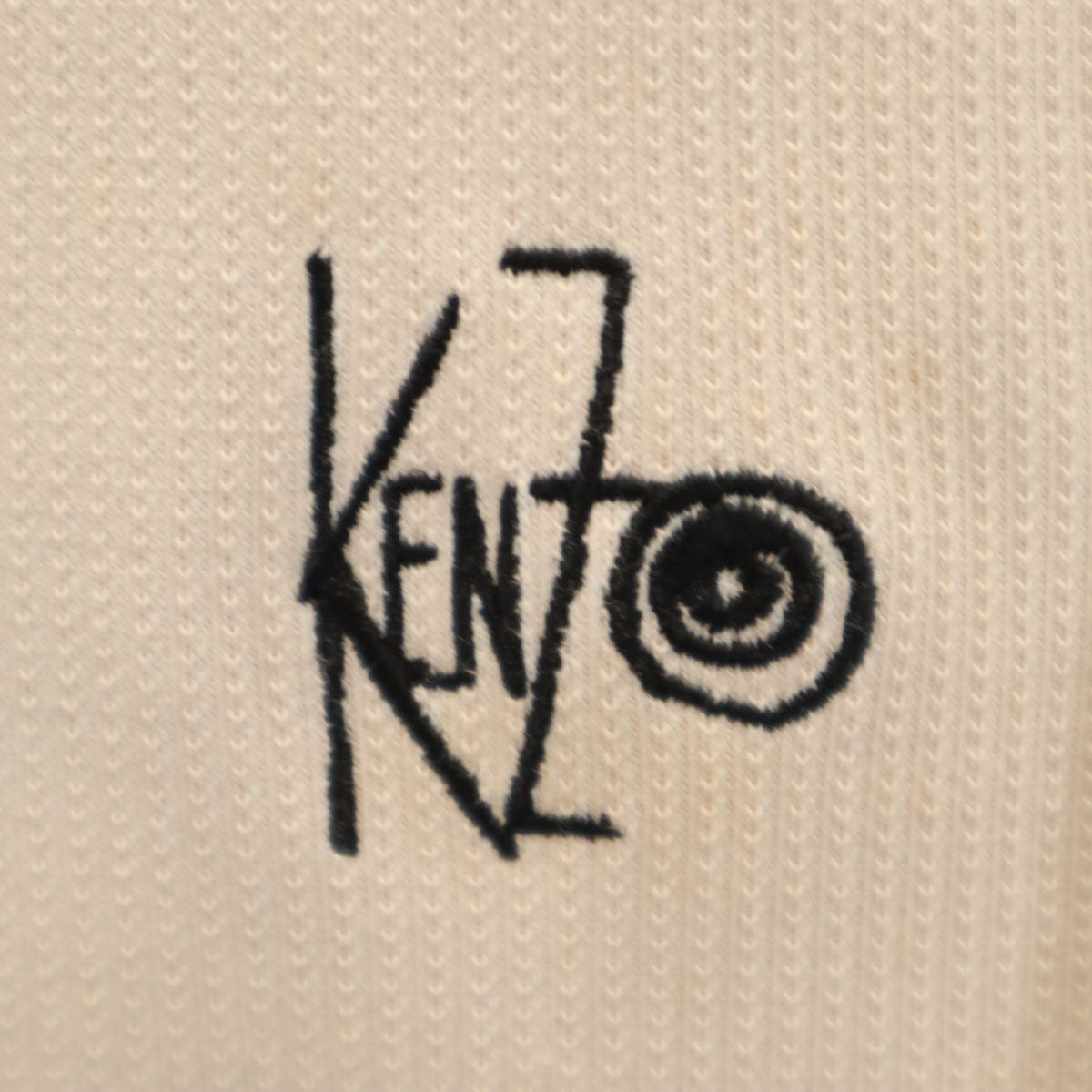 未使用 KENZO GOLF ケンゾーゴルフ 90s 日本製 オールド デッドストック 長袖 トレーナー 5 グレージュ系 メンズ