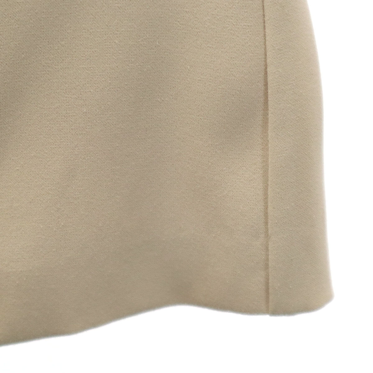 FOXEY NEW YORK フォクシーニューヨーク 日本製 7分袖 ジャケット 40 ベージュ ストレッチ レディース