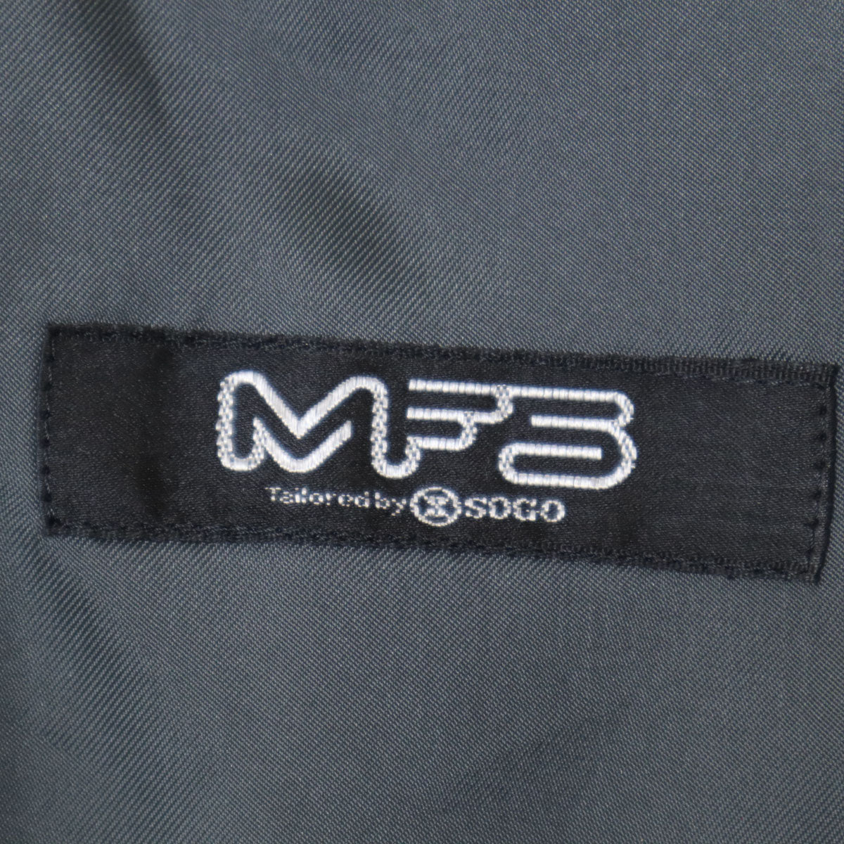 BALMAIN バルマン ウールブレンド テーラードジャケット ダークグレー メンズ