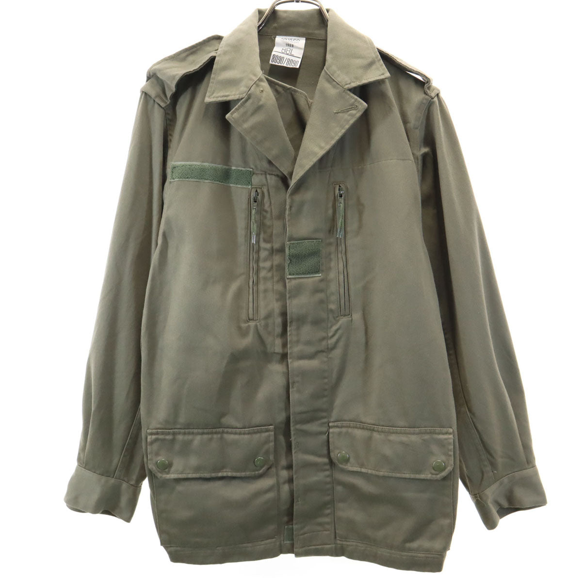 FRENCH ARMY フランス軍 80s ヴィンテージ SO.VI.CO.VILLENEUVE F2 ジャケット 88L カーキ ミリタリー ユーロ メンズ