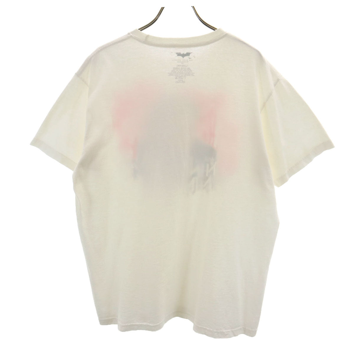 ダークナイト 00s ジョーカー 半袖 ムービー Tシャツ L ホワイト JOKER 映画 メンズ