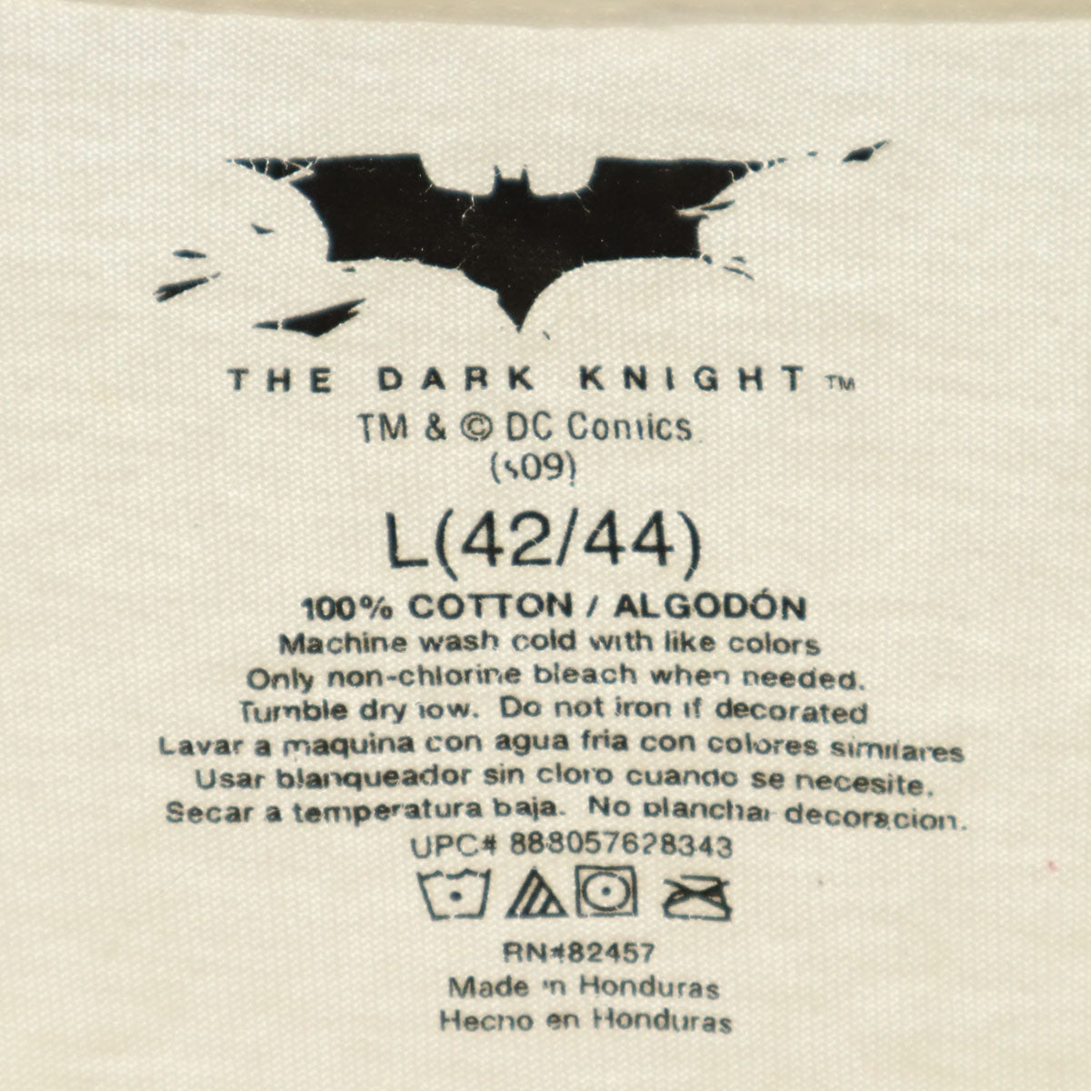 ダークナイト 00s ジョーカー 半袖 ムービー Tシャツ L ホワイト JOKER 映画 メンズ