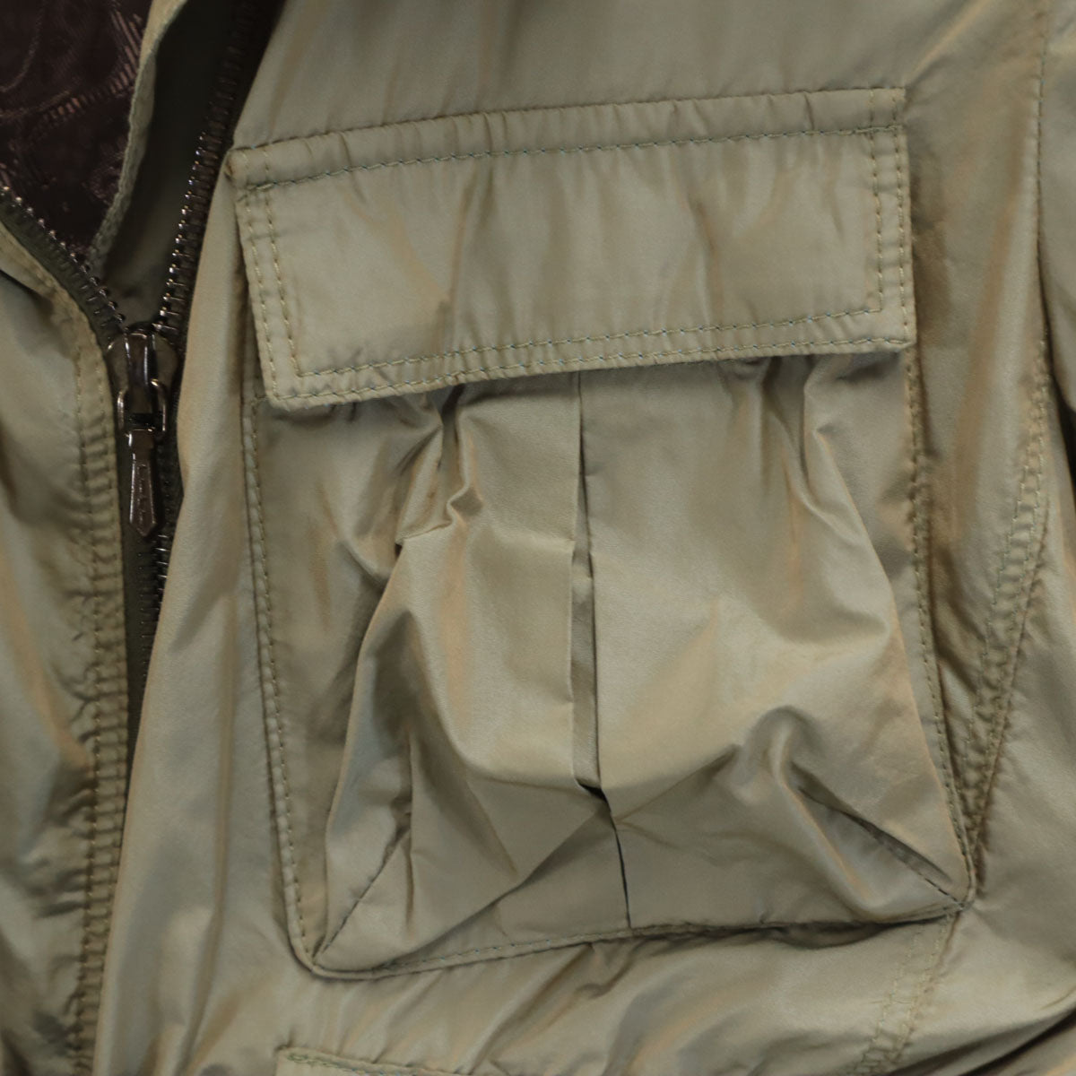 TATRAS タトラス ポーランド製 ジップアップ ジャケット 34 カーキ レディース