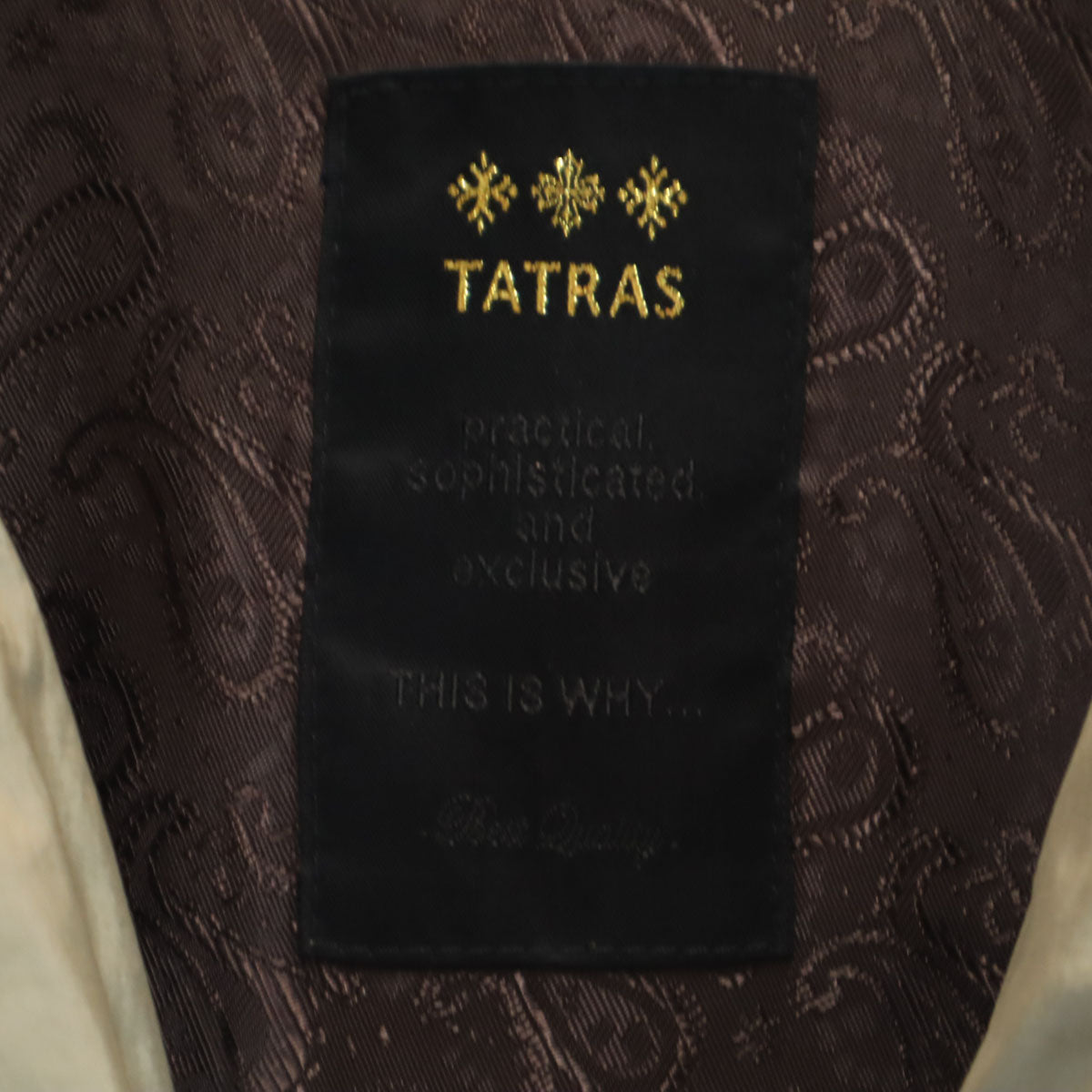 TATRAS タトラス ポーランド製 ジップアップ ジャケット 34 カーキ レディース