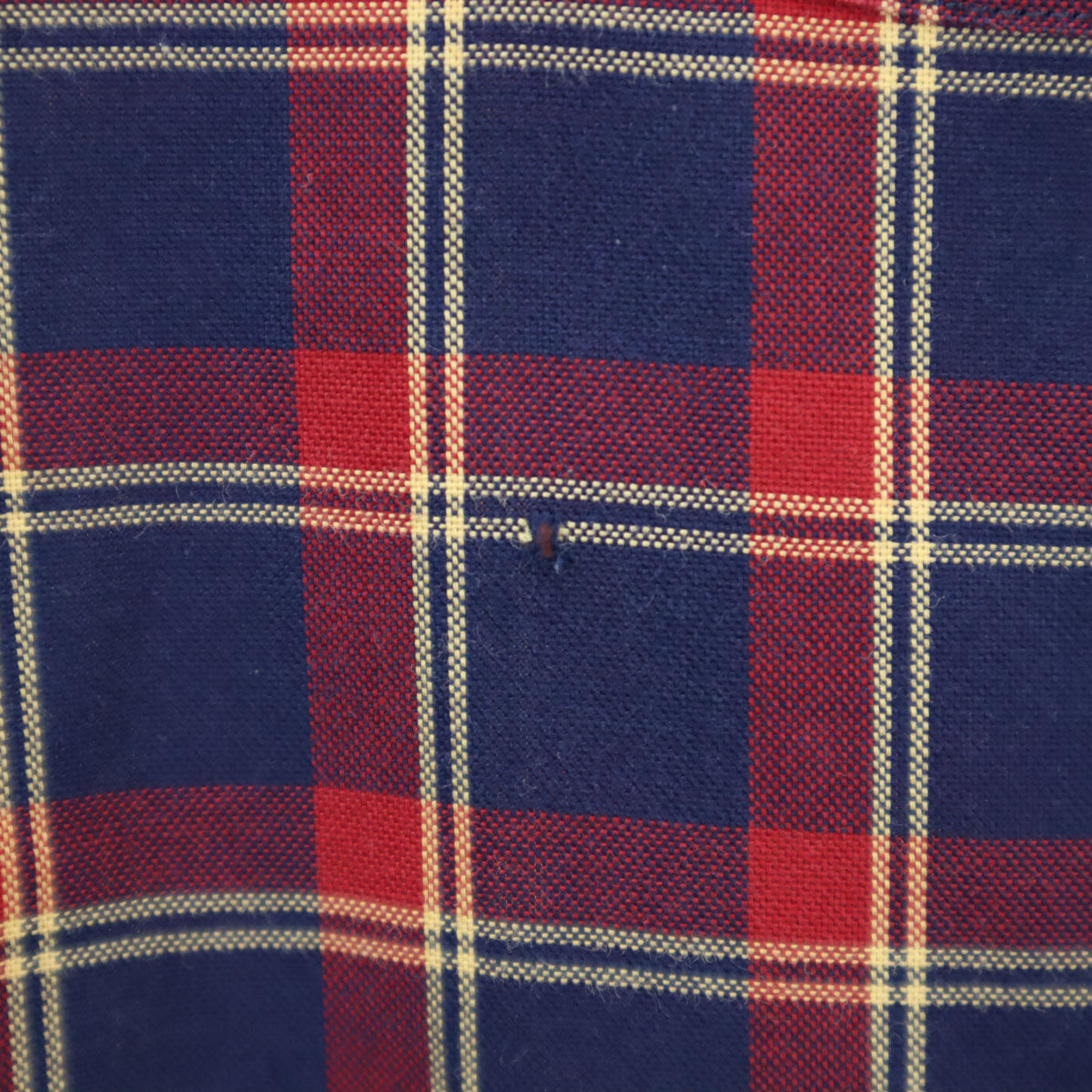 Dunhill ダンヒル イタリア製 チェック柄 長袖 ボタンダウンシャツ S ネイビー メンズ