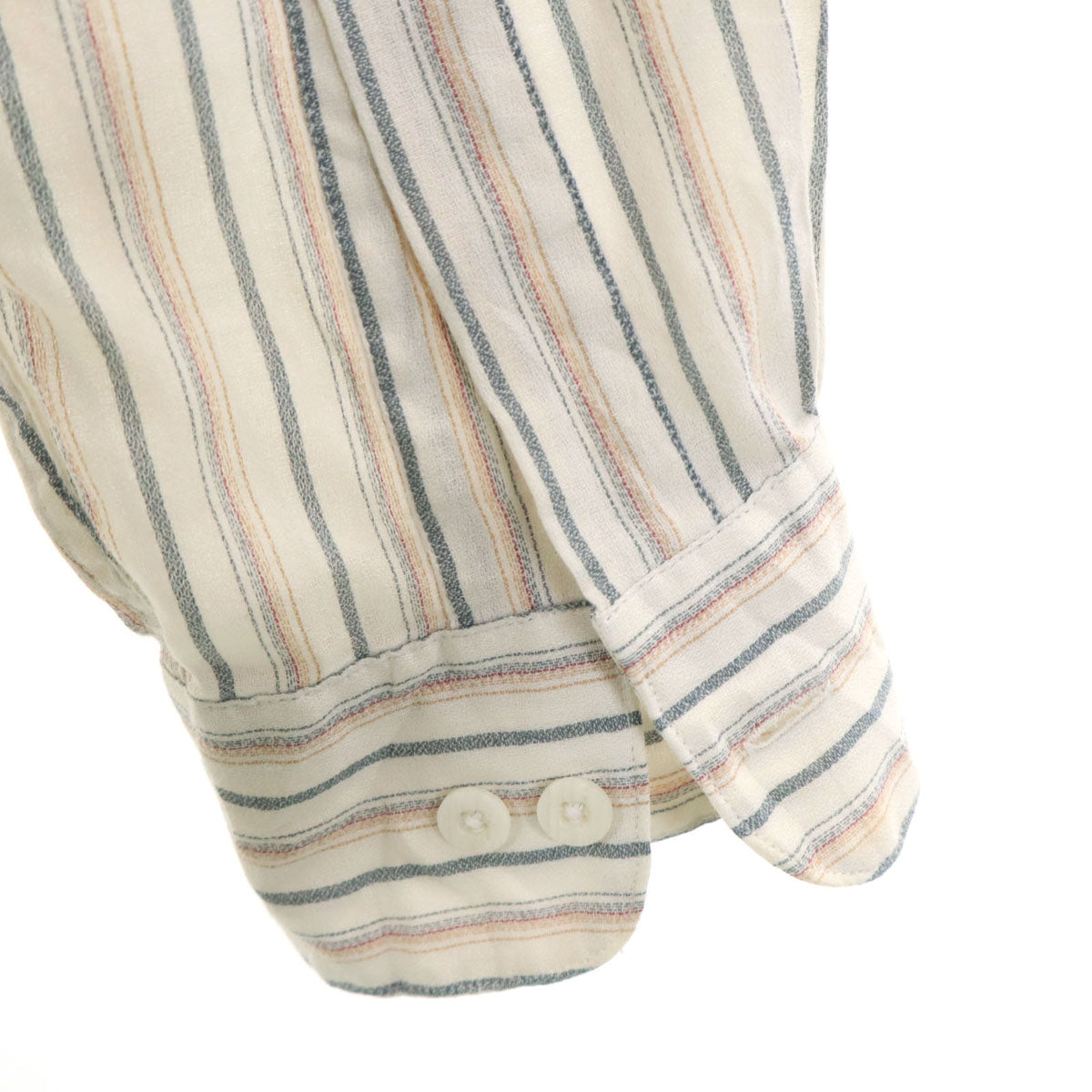 YVES SAINT LAURENT イヴサンローラン 長袖 シャツ M オフホワイト系 メンズ