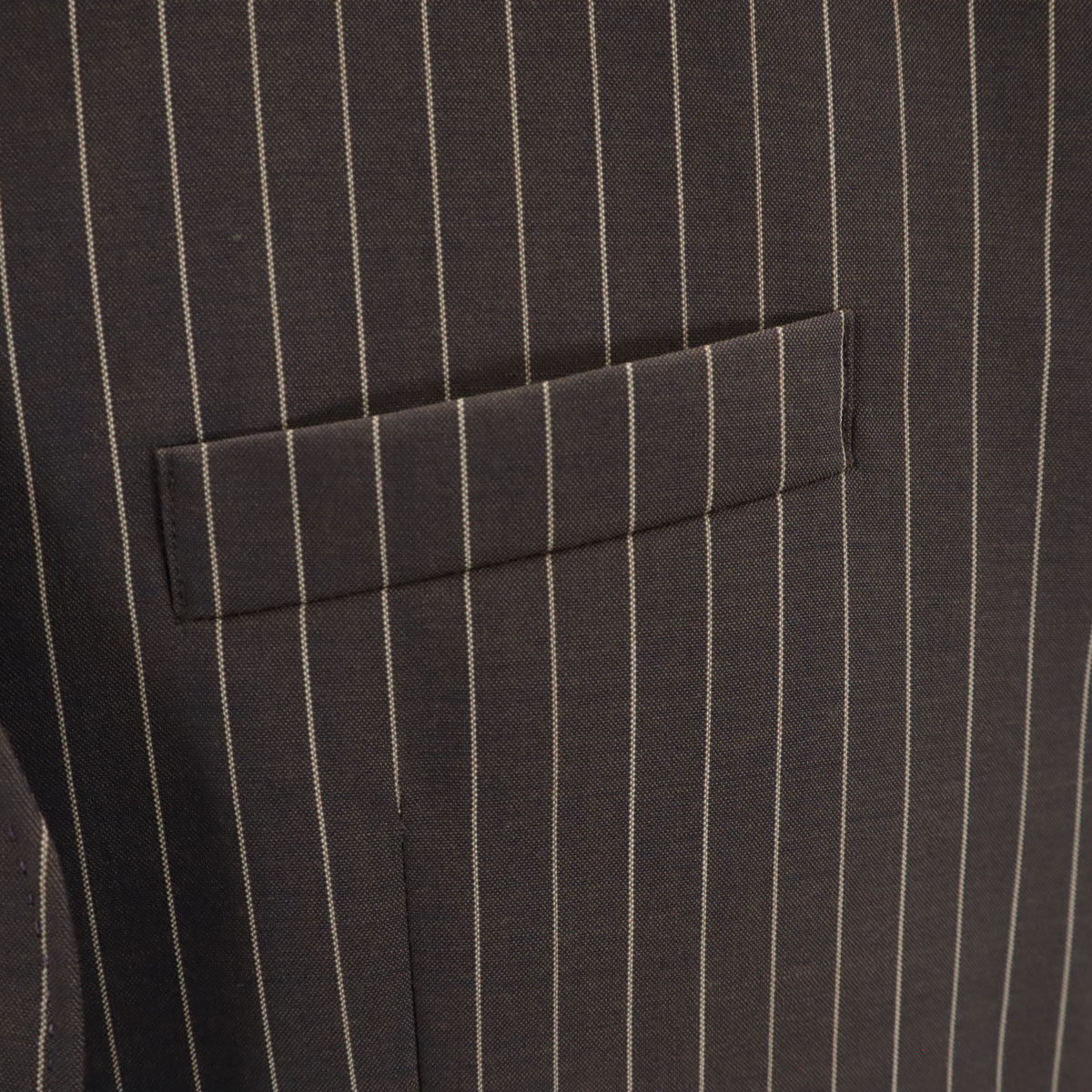 未使用 G.V.G.V. ジーヴィージーヴィー 日本製 ノーカラー テーラードジャケット 34 グレー系 レディース