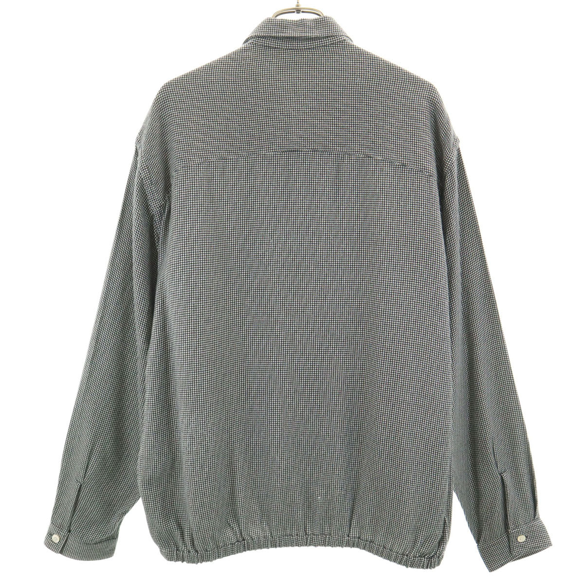 ザ ジジ ジップジャケット M ブラック×ホワイト メンズ