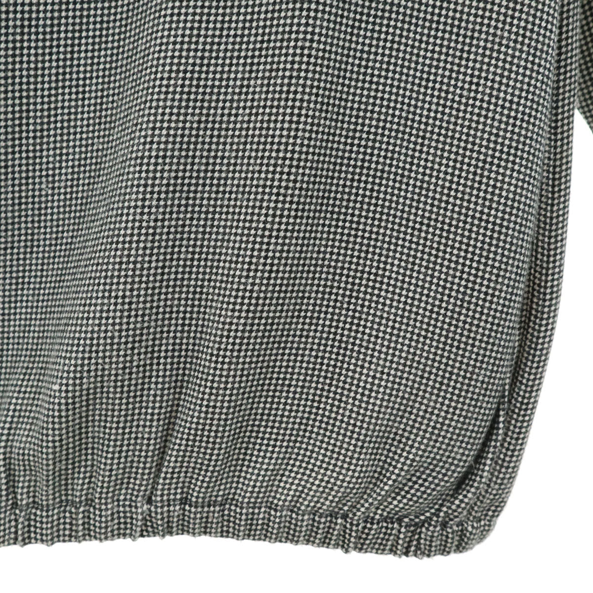 ザ ジジ ジップジャケット M ブラック×ホワイト メンズ