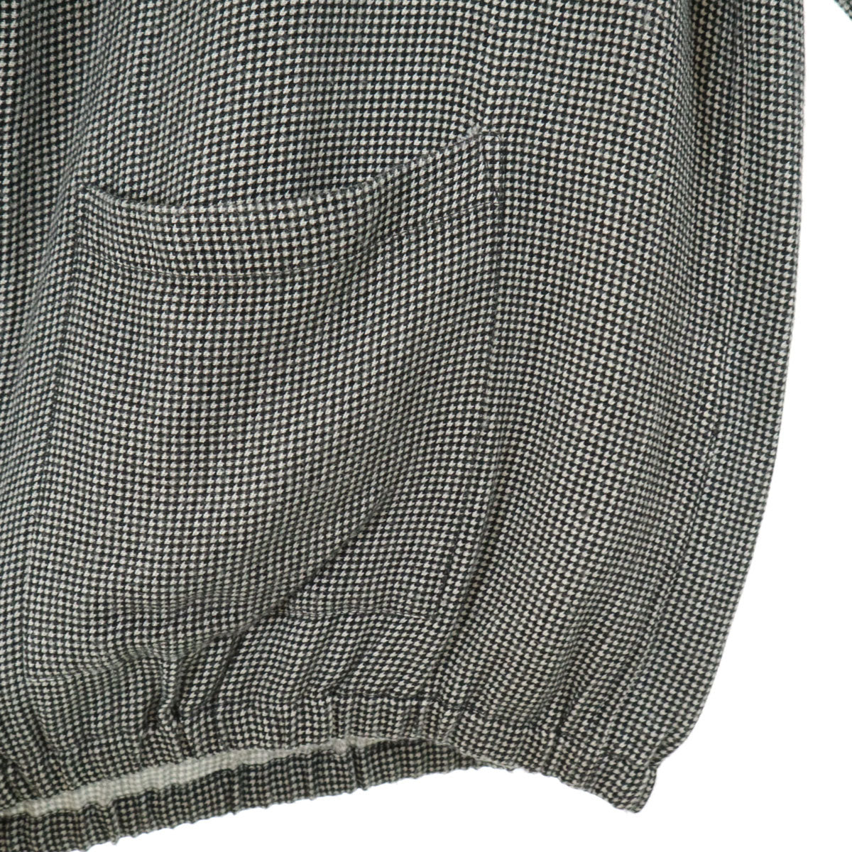 ザ ジジ ジップジャケット M ブラック×ホワイト メンズ