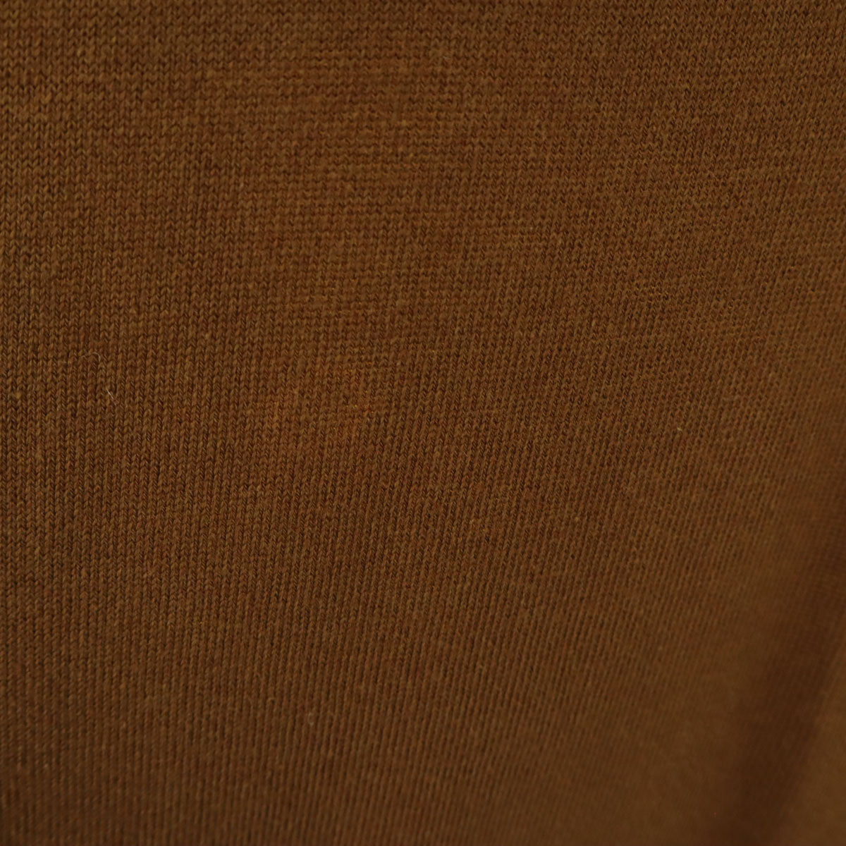 HERMES エルメス イタリア製 オールド 総柄 長袖 ニット切り替え シャツ M ブラウン レディース