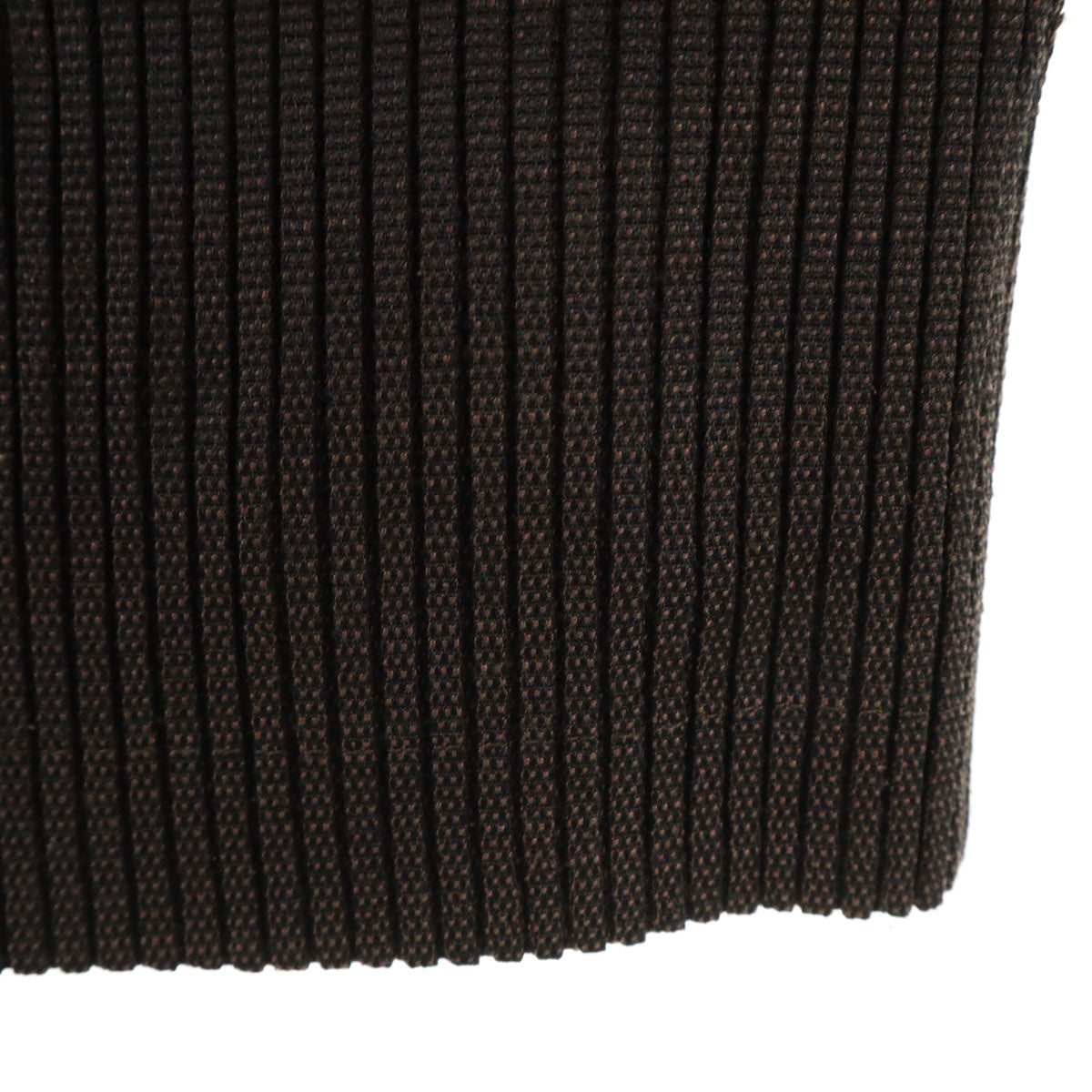 ISSEY MIYAKE イッセイミヤケ 90s オールド 日本製 ストライプ柄 プリーツ テーラードジャケット M ブラウン メンズ