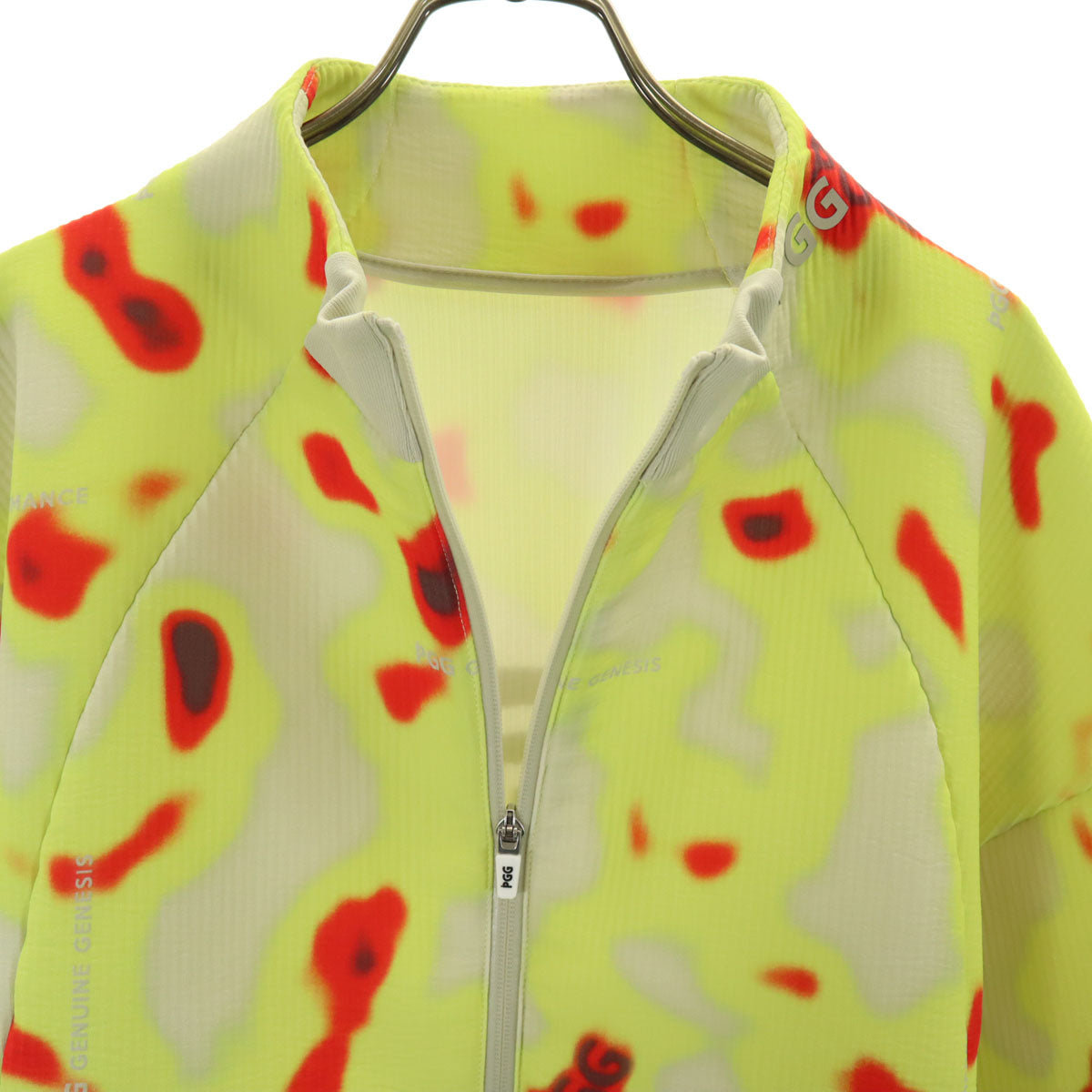 ピージージー 24SS ゴルフ サーモグラフィ ジップジャケット 5 ライトグリーン パーリーゲイツ メンズ