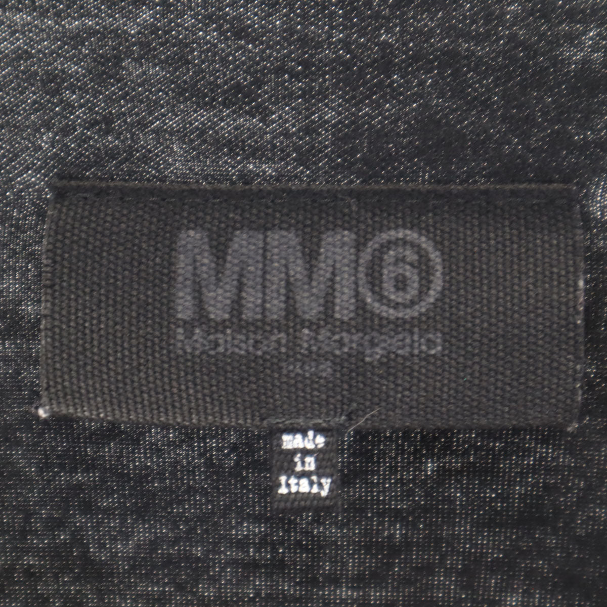 MM6 エムエムシックス 18SS イタリア製 長袖 サイドライン カットソー S ブラック レディース
