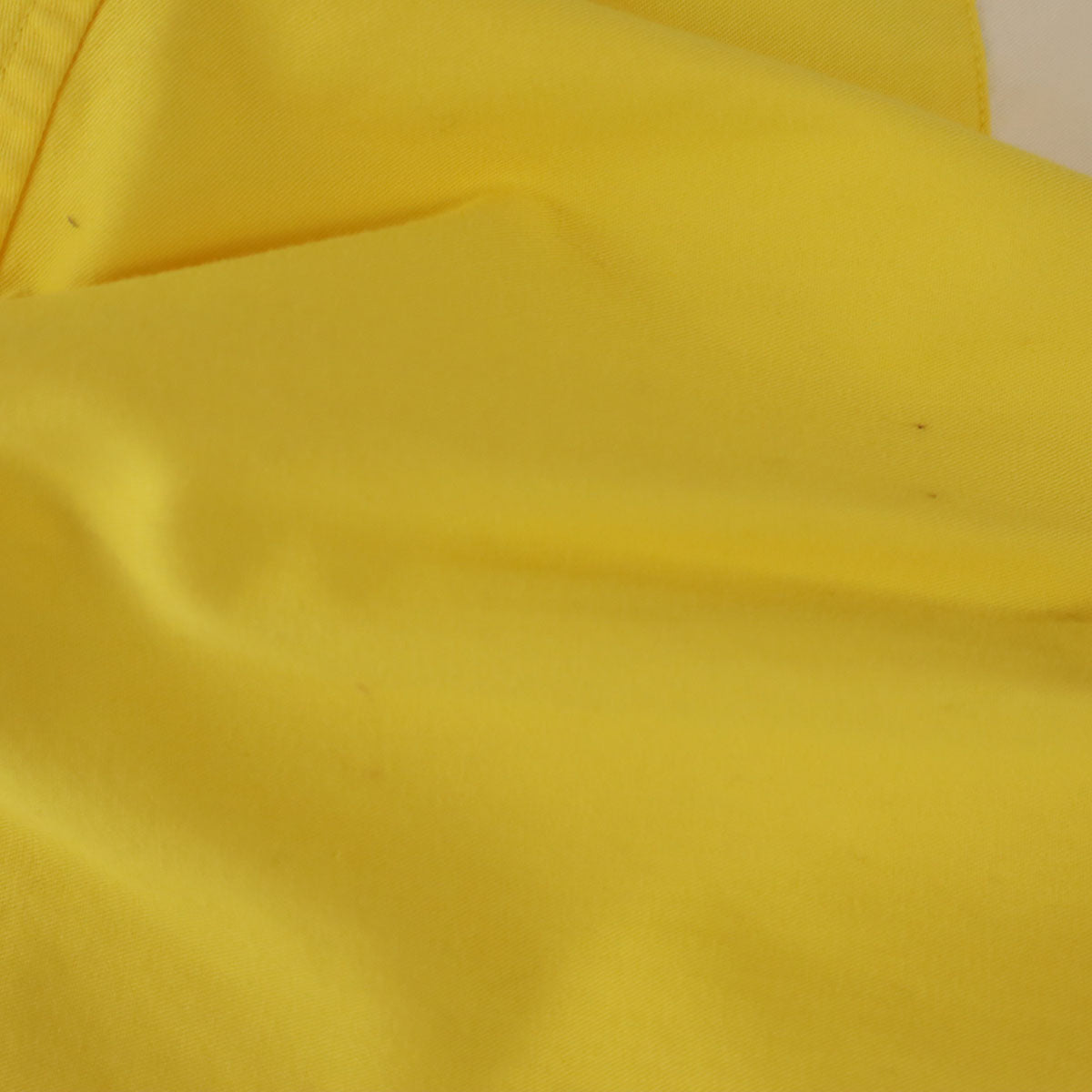 Supreme シュプリーム 14SS 長袖 ツートンカラー コットンシャツ S イエロー メンズ