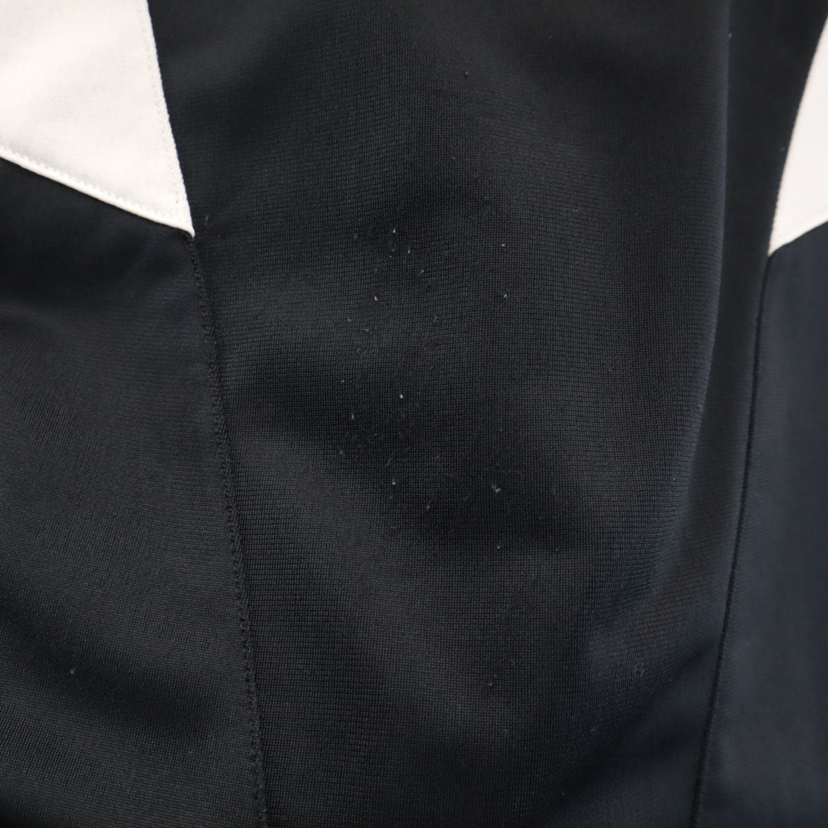 adidas アディダス 80s ヴィンテージ 万国旗タグ トレフォイルロゴ トラックジャケット M ブラック 他 メンズ