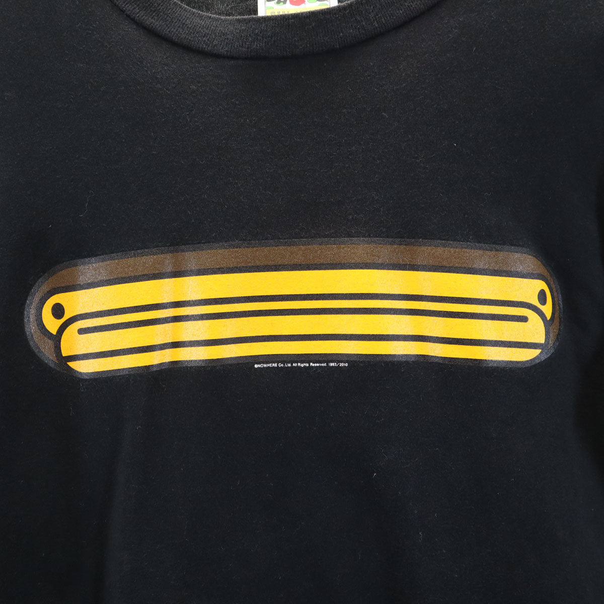 BAPE ベイプ 日本製 長袖 両面プリント Tシャツ S ブラック ロンT メンズ