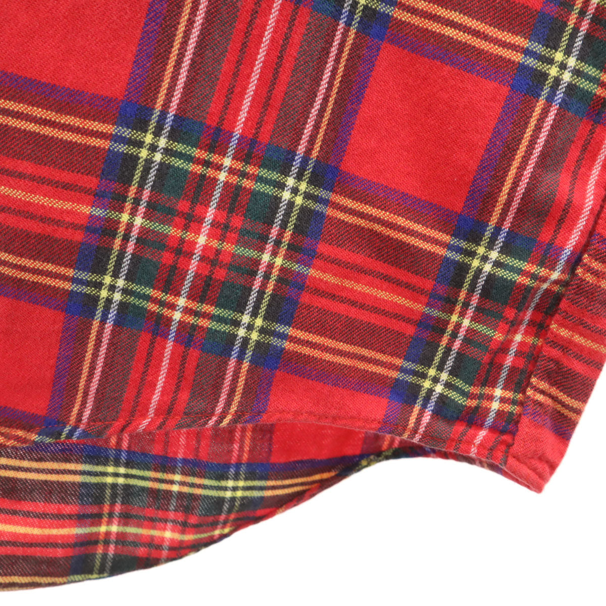 L.L.Bean エルエルビーン 80s ヴィンテージ USA製 チェック柄 長袖 ネルシャツ コットンシャツ M レッド メンズ