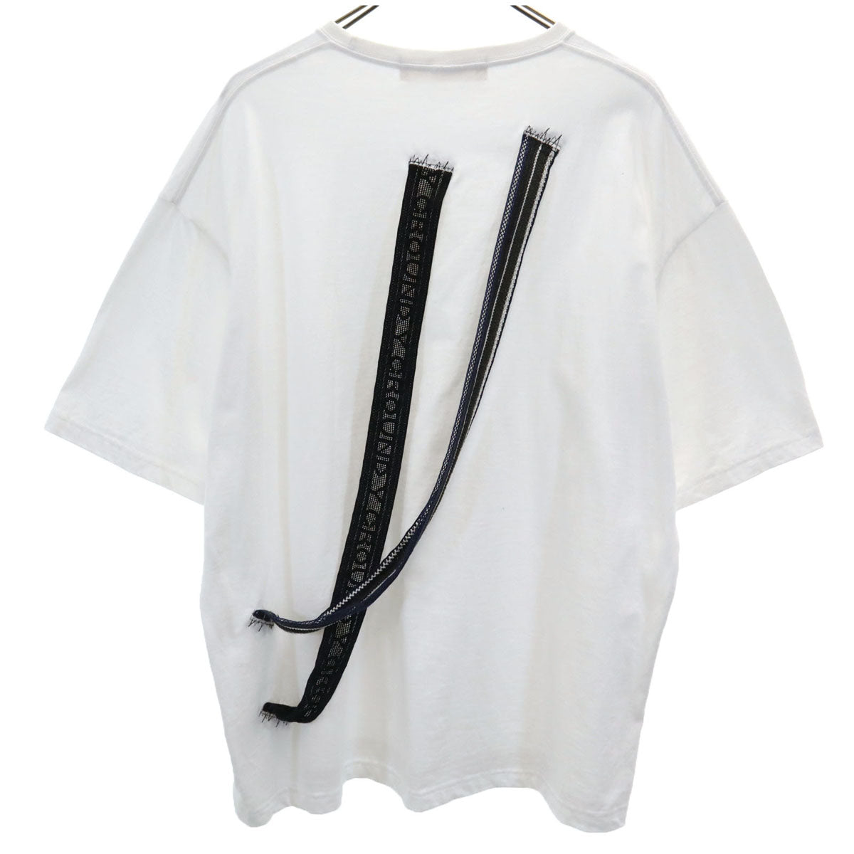 Ground Y グラウンドワイ 半袖 背面デザイン Tシャツ 4 ホワイト メンズ