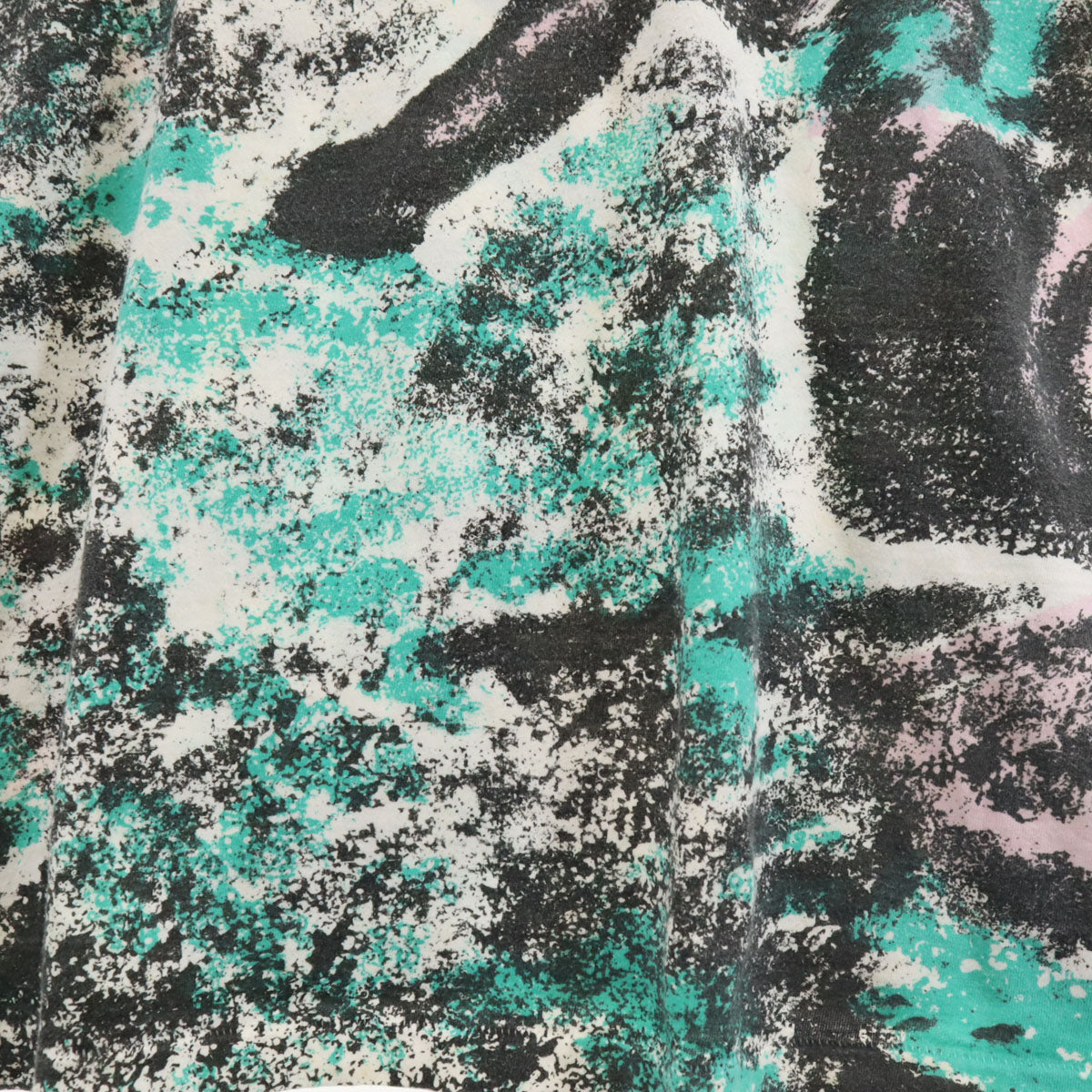 OLD オールド 80s 90s USA製 総柄 半袖 サーファープリント Tシャツ free ホワイト 他 シングルステッチ メンズ