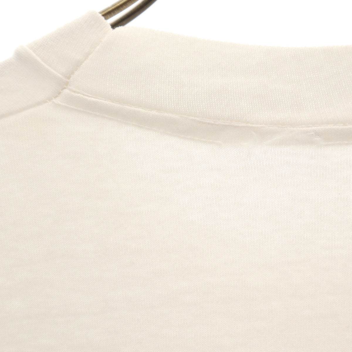 VINTAGE ヴィンテージ 80s 牛 牧場 半袖 シングルステッチ プリント Tシャツ ホワイト メンズ