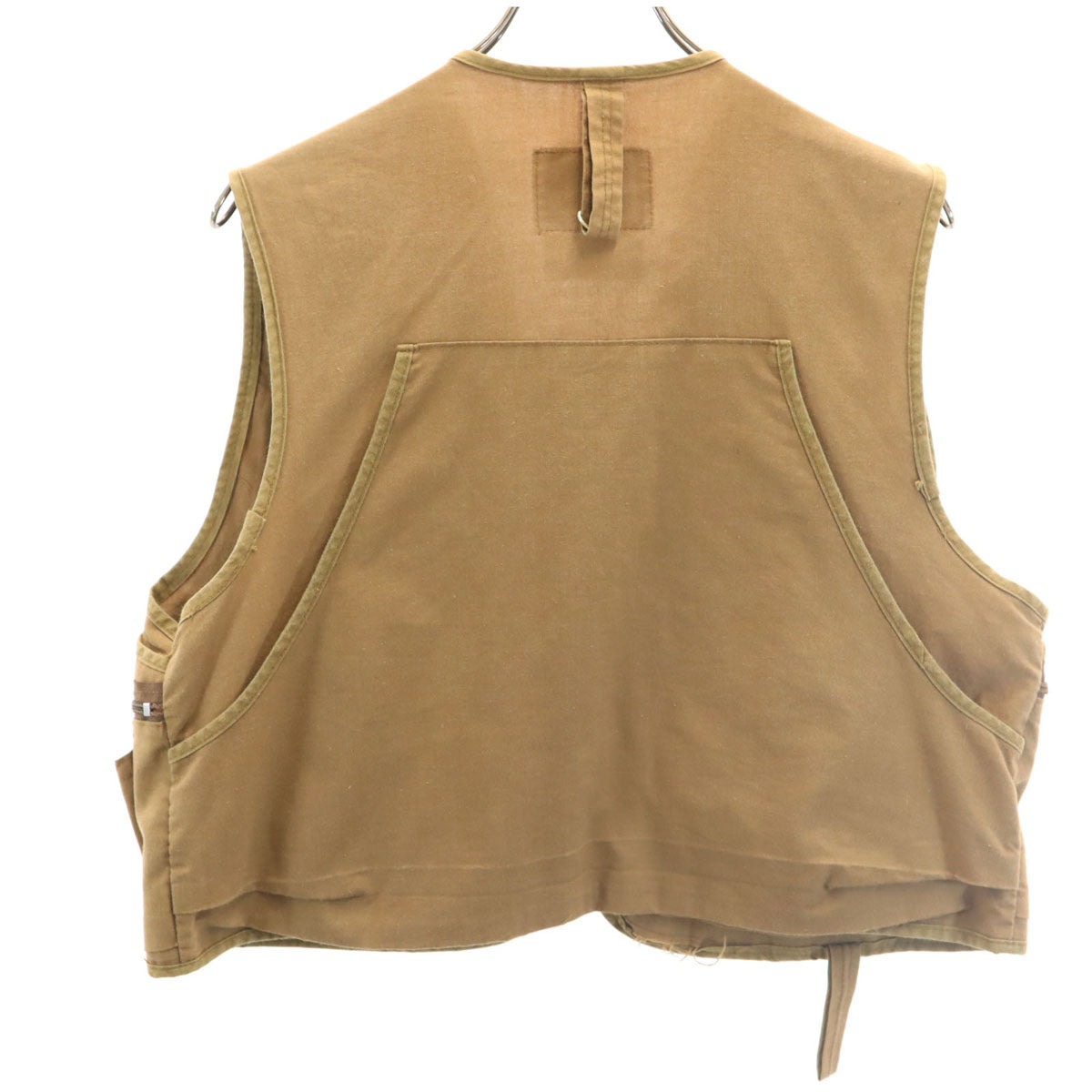 VINTAGE ヴィンテージ 80s ベスト L ベージュ系 メンズ