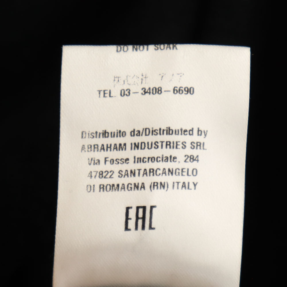 LIVIANA CONTI リビアナコンティ イタリア製 長袖 カットソー 40 ブラック 裏起毛 レディース