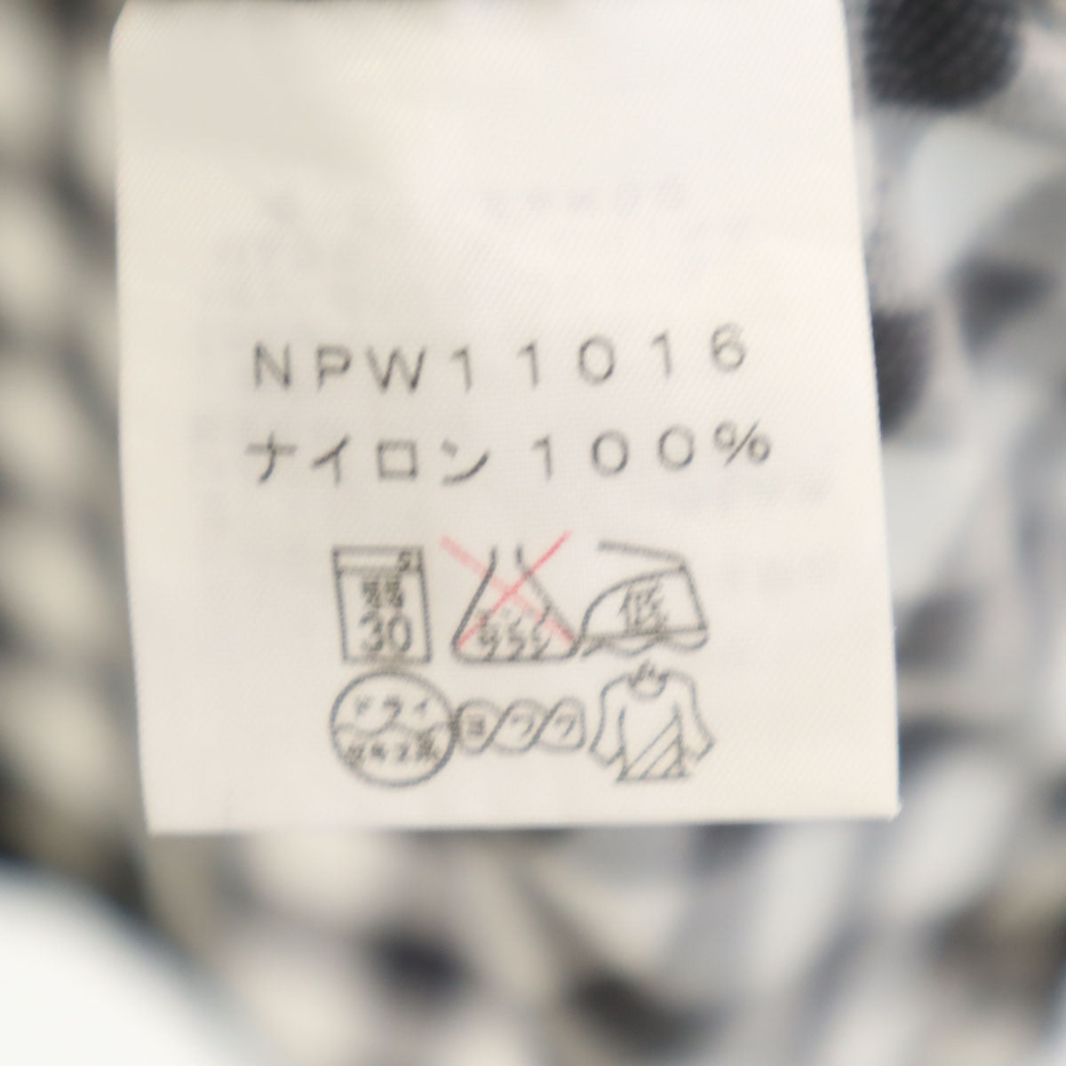 THE NORTH FACE ノースフェイス ギンガムチェック 長袖 スワローテイル ジップパーカー M ホワイト フーディー アウトドア NPW11016 レディース