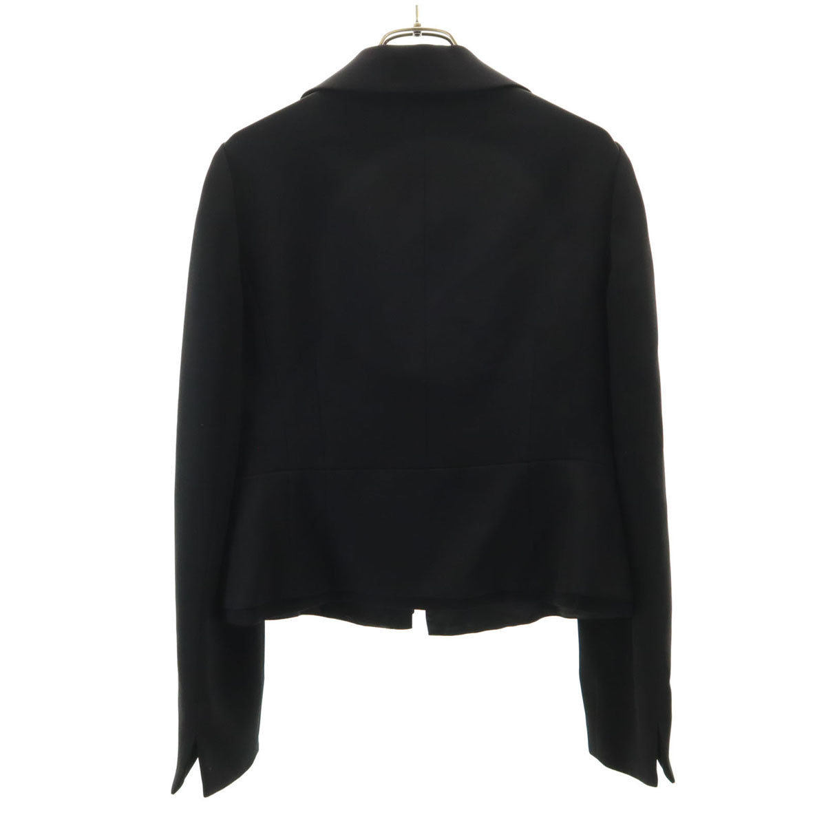 LANVIN ランバン ジャケット 38 黒 レディース