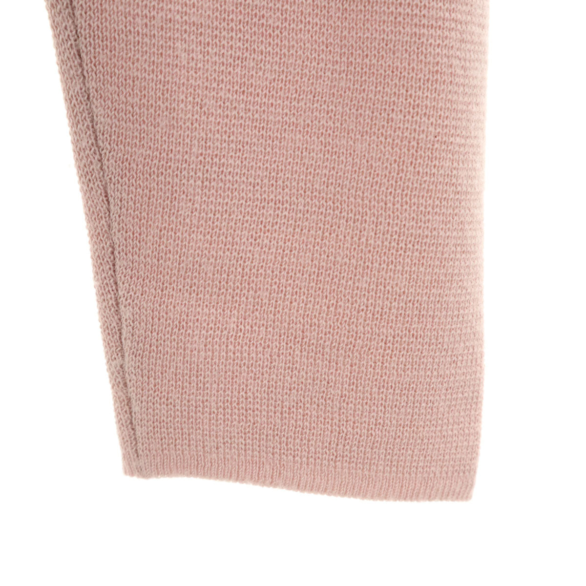 LANVIN en Bleu ランバンオンブルー ウールブレンド 長袖 ニットカーディガン 38 くすみピンク レディース