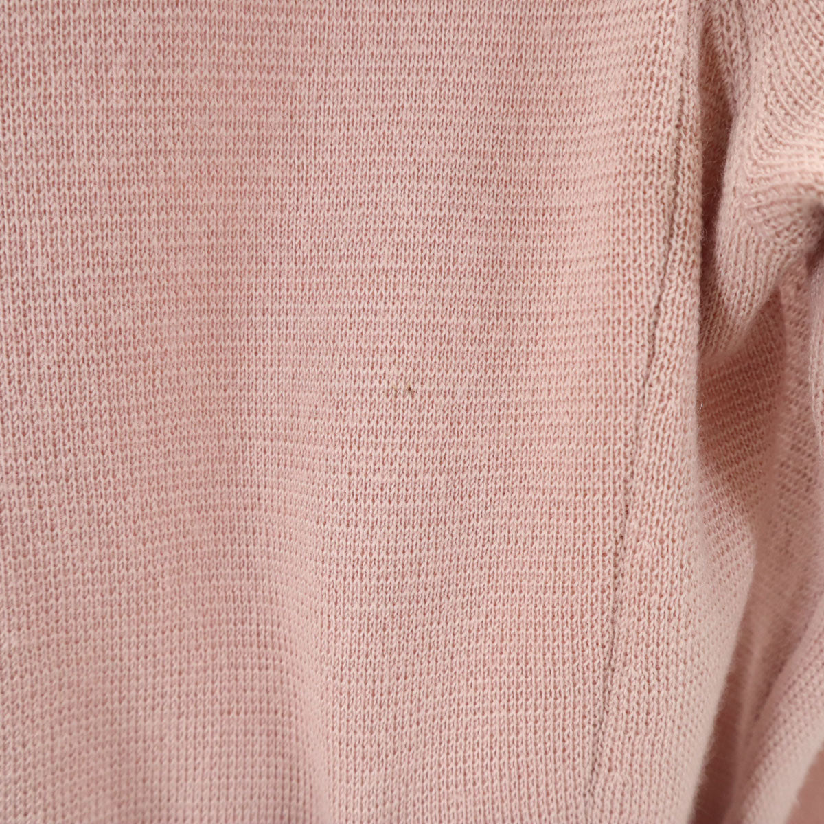 LANVIN en Bleu ランバンオンブルー ウールブレンド 長袖 ニットカーディガン 38 くすみピンク レディース