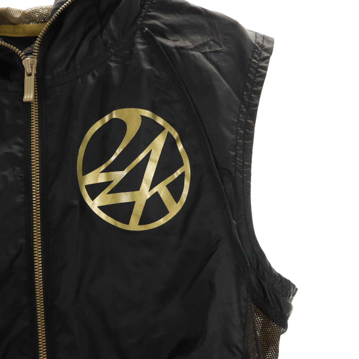 adidas アディダス 24karats トゥエンティーフォーカラッツ コラボ 2WAY トラックジャケット 上下 セットアップ 2XS ブラック ジャージ 3ライン メンズ