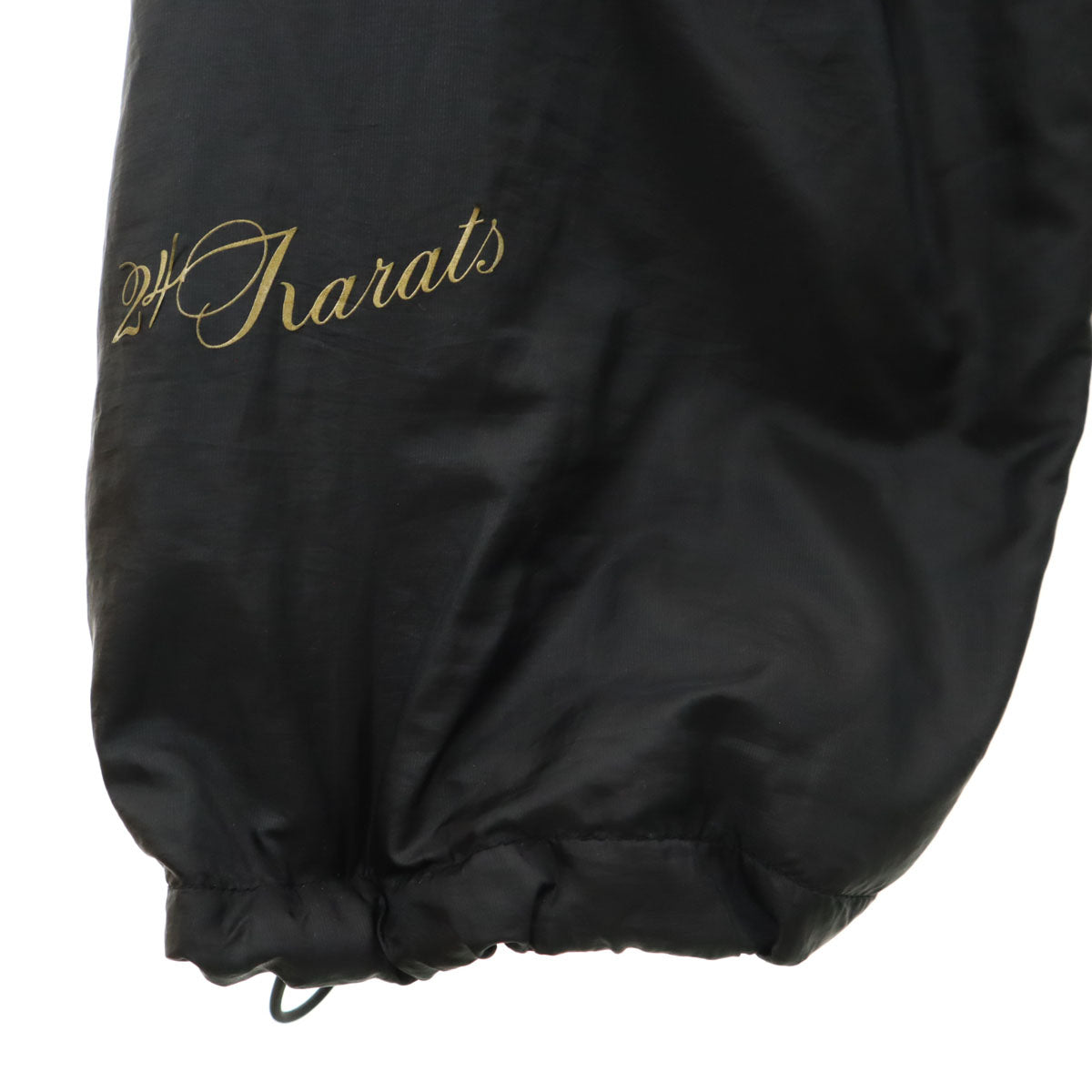 adidas アディダス 24karats トゥエンティーフォーカラッツ コラボ 2WAY トラックジャケット 上下 セットアップ 2XS ブラック ジャージ 3ライン メンズ