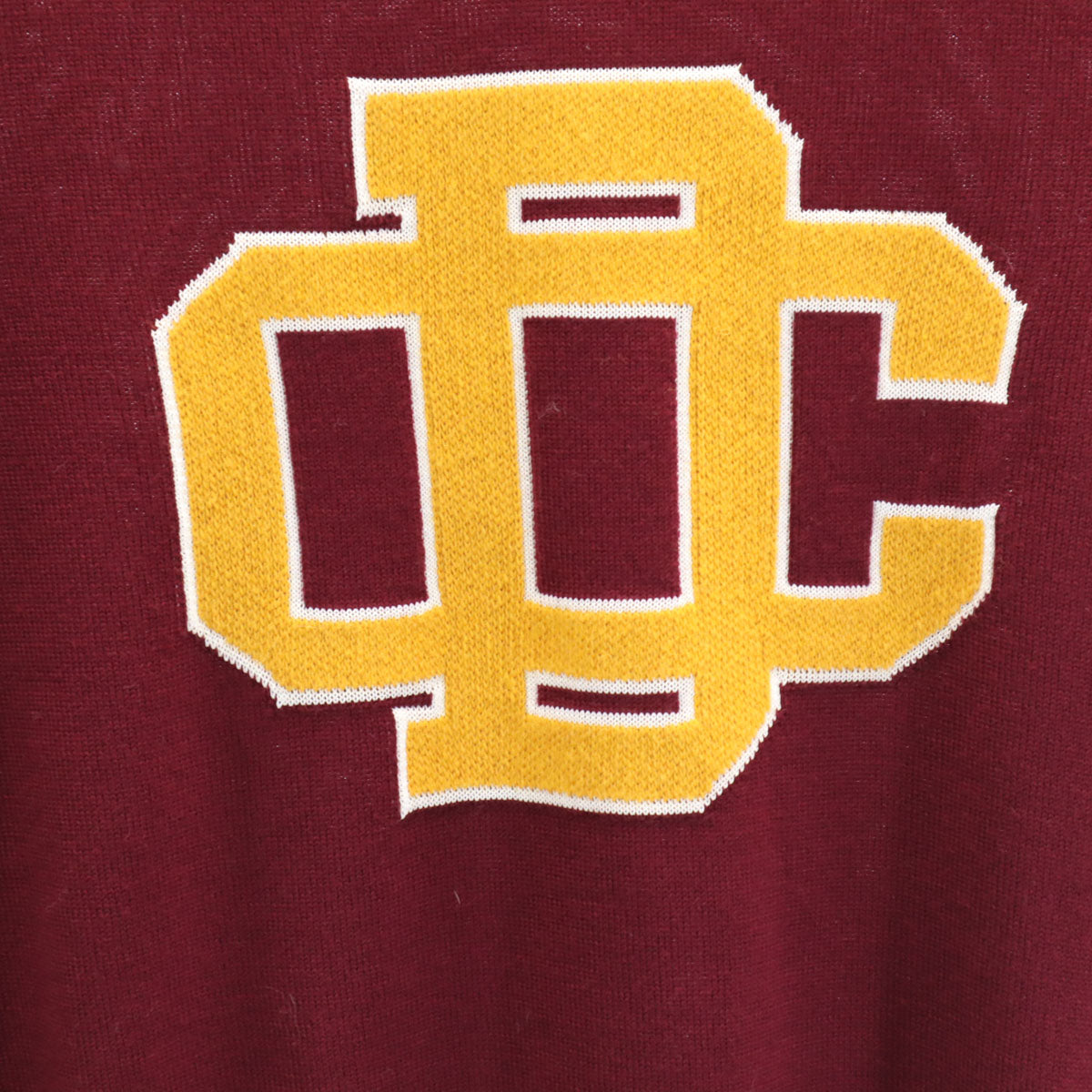 DSQUARED2 ディースクエアード ウールブレンド 長袖 セーター XS ボルドー メンズ