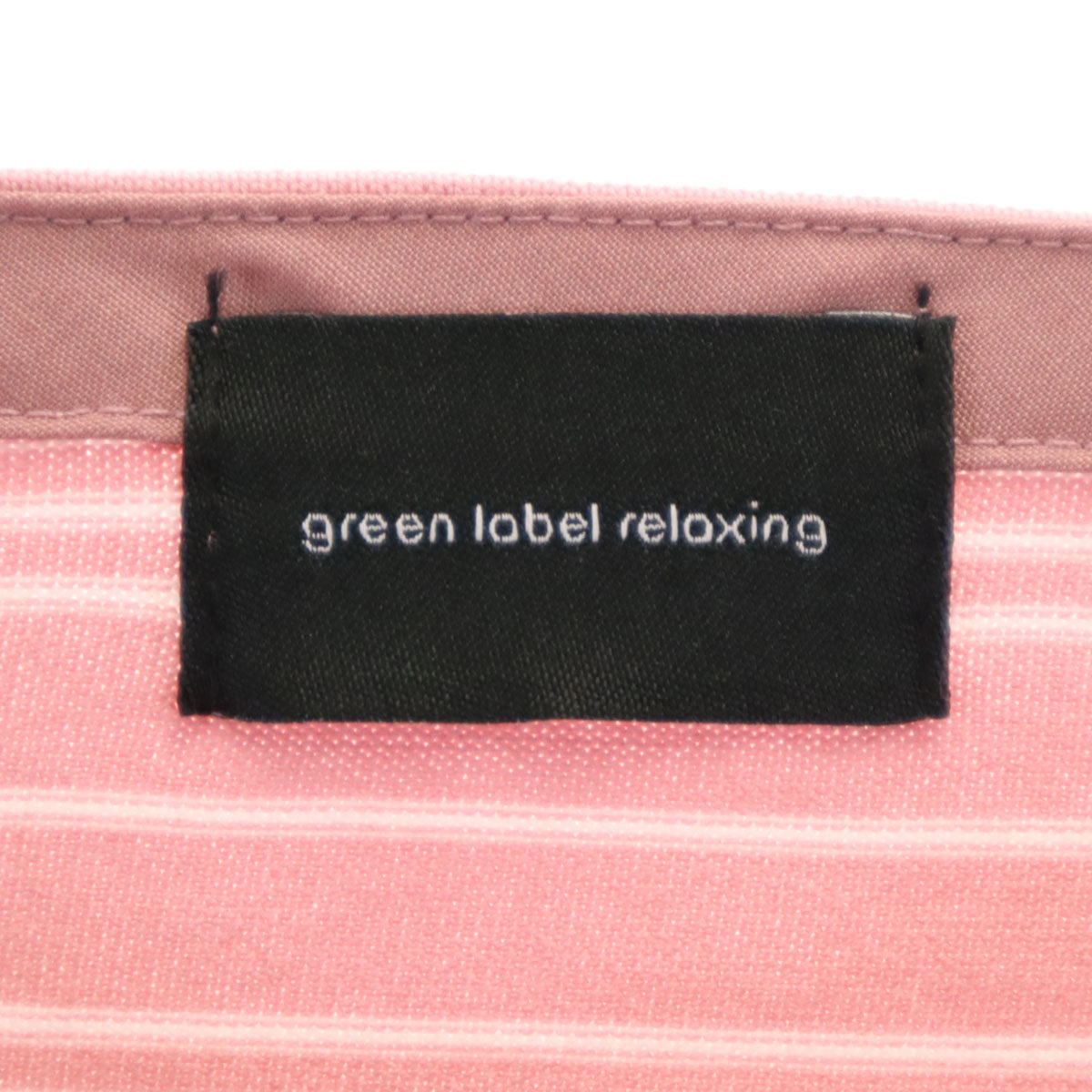 green label relaxing グリーンレーベルリラクシング 長袖 カットソー S ピンク メンズ