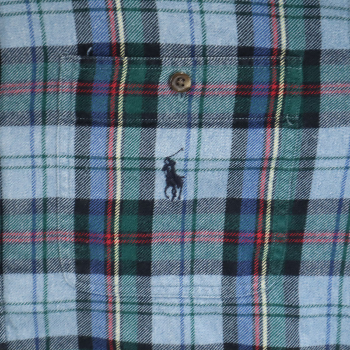 Polo by Ralph Lauren ポロバイラルフローレン 長袖 コットンシャツ 170 ブルー系 キッズ