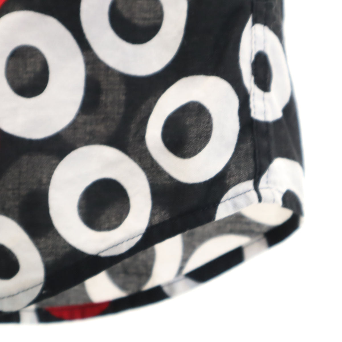 agnes b. アニエスベー 長袖 シャツ 36 ブラック×ホワイト レディース