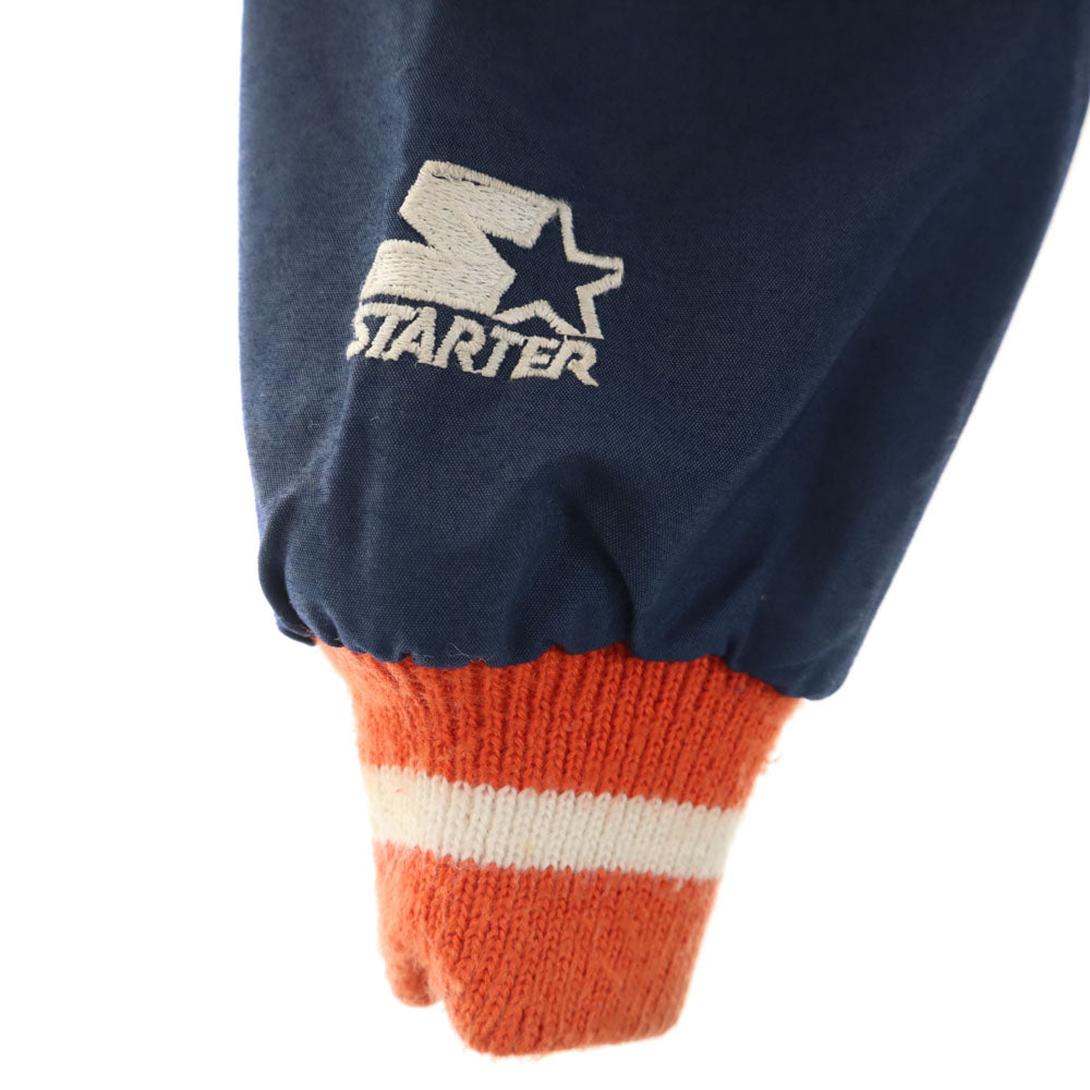 STARTER スターター 90s オールド NFL シカゴ・ベアーズ 中綿ジャケット S ネイビー Chicago Bears キッズ