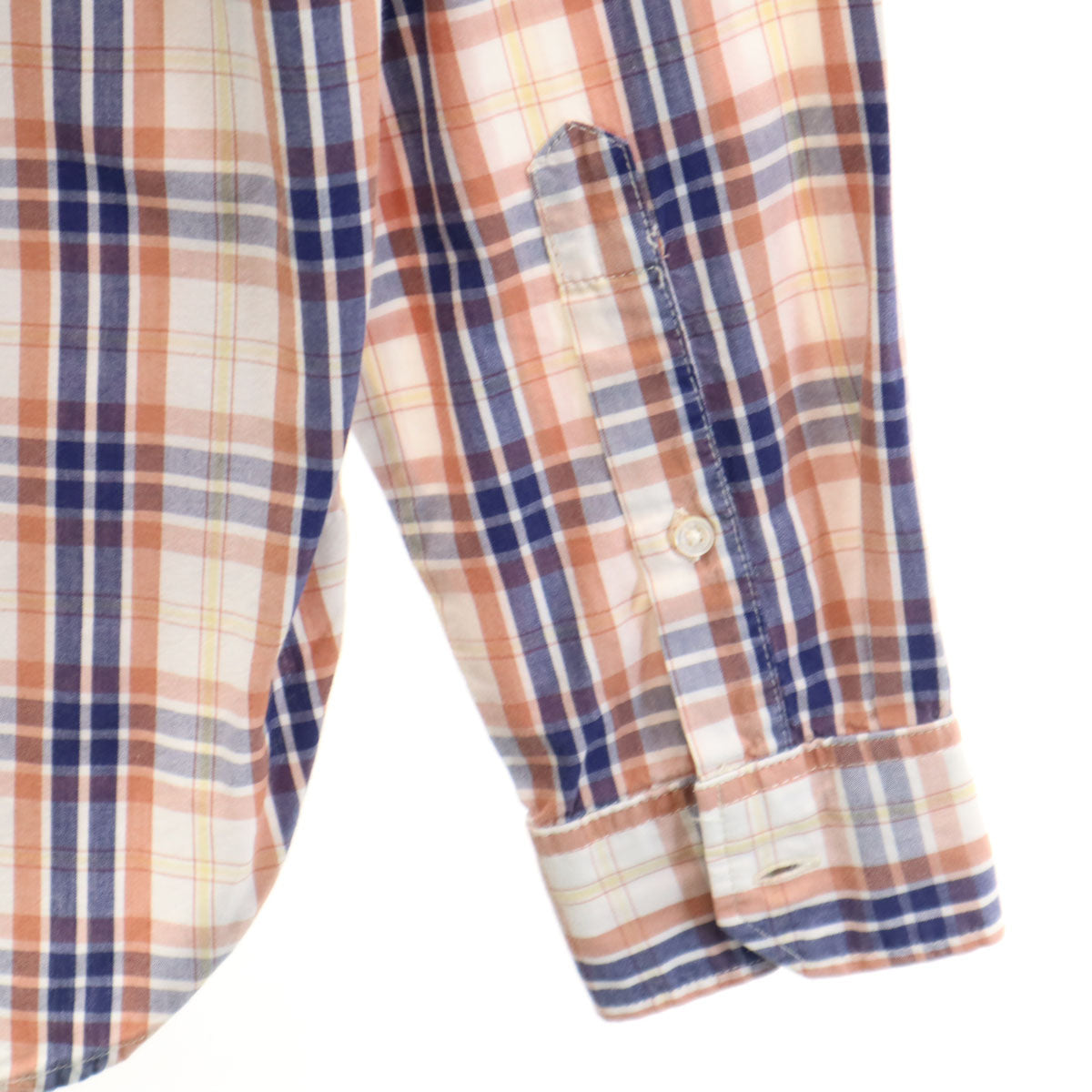 ENGINEERED GARMENTS エンジニアドガーメンツ USA製 長袖 コットンシャツ S ブルー系 メンズ