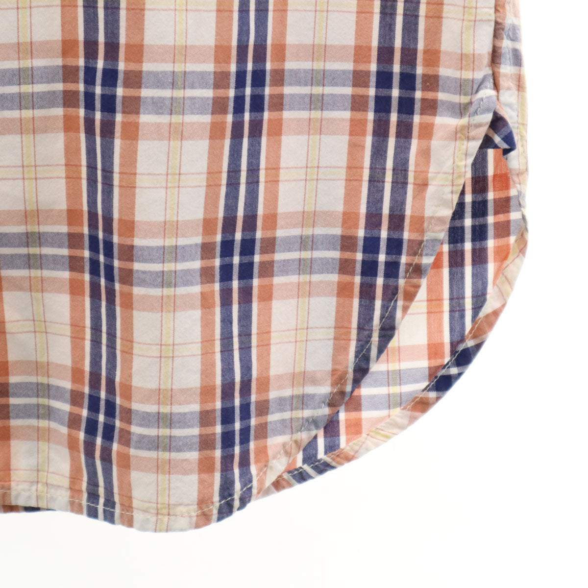 ENGINEERED GARMENTS エンジニアドガーメンツ USA製 長袖 コットンシャツ S ブルー系 メンズ