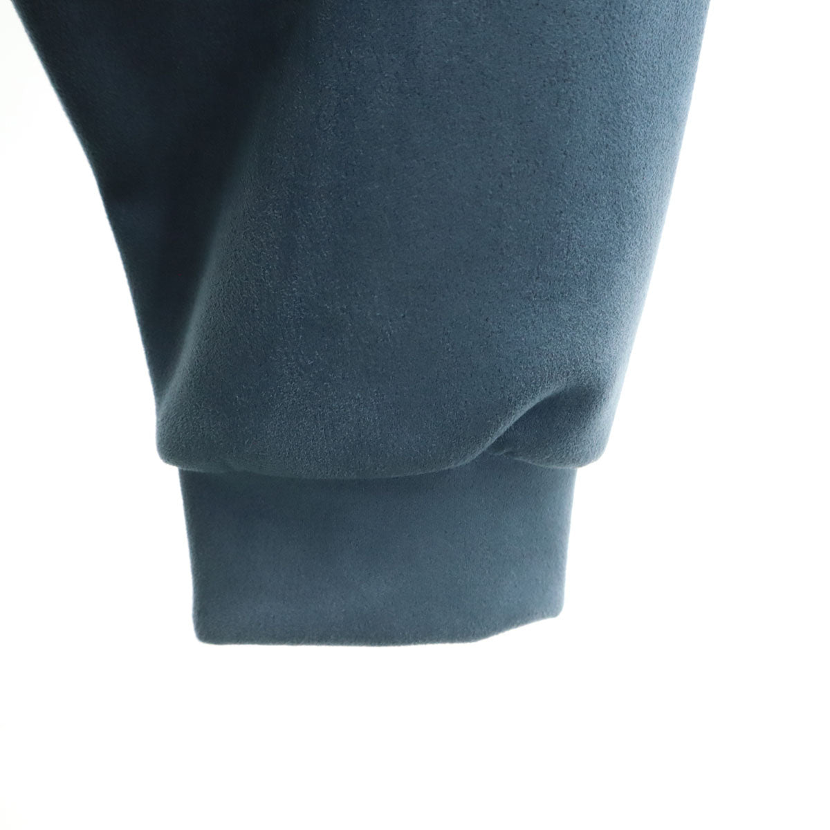 SLICK スリック 長袖 フェイクスエード パーカー 2 ブルーグレー メンズ