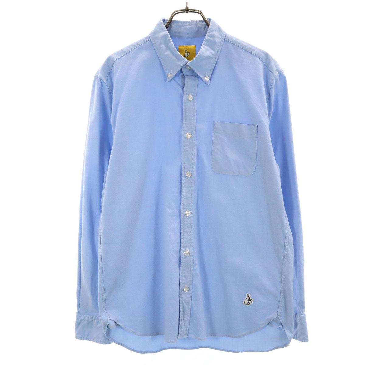 FR2 エフアールツー 長袖 オックスフォード ボタンダウンシャツ S パープルブルー メンズ