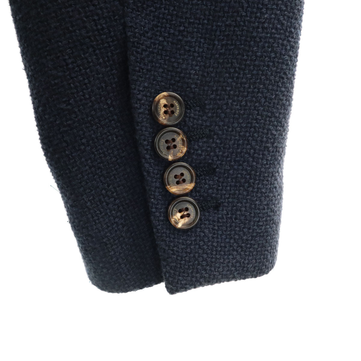 eleventy イレブンティ イタリア製 テーラードジャケット 46 ネイビー アンコン メンズ