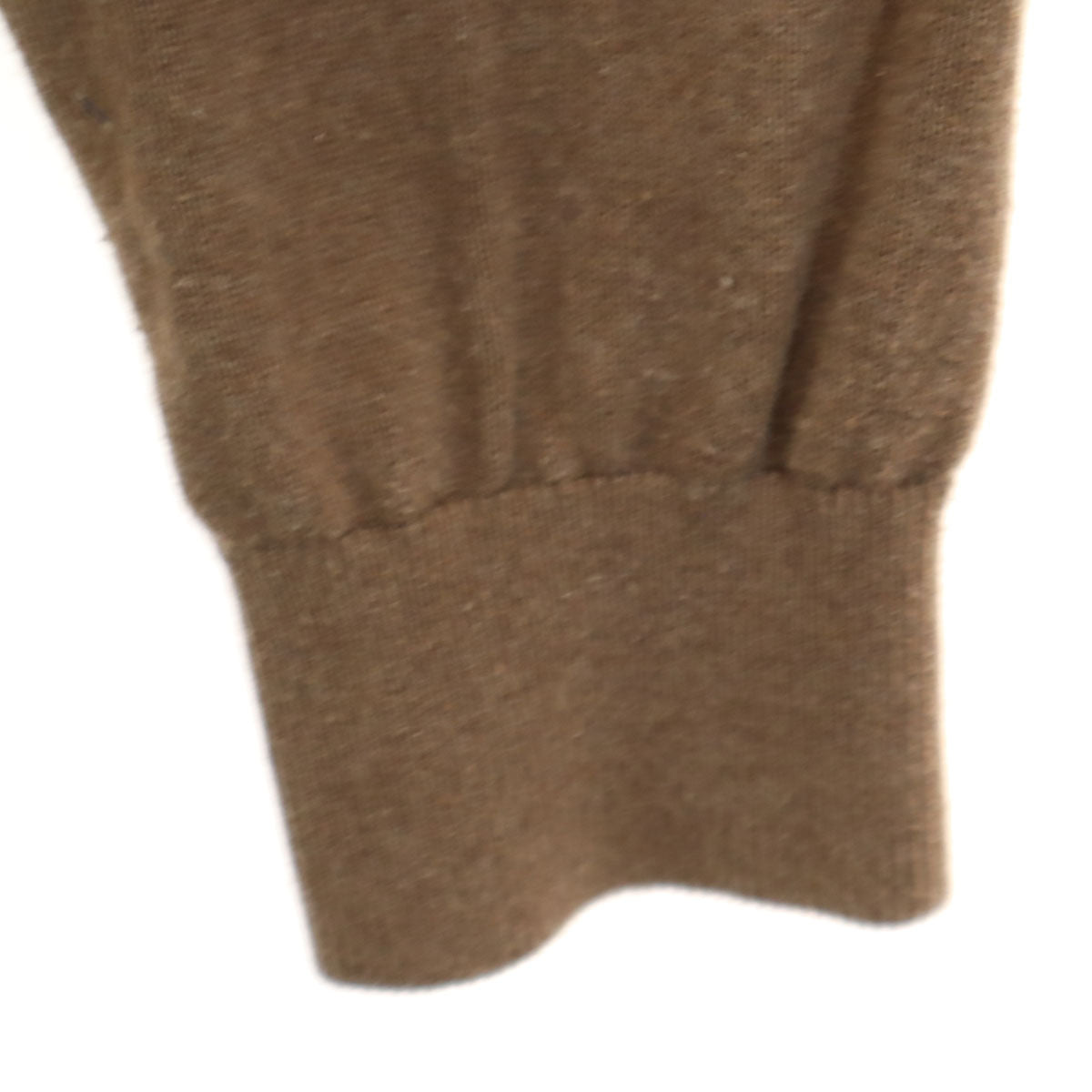 MANUAL ALPHABET マニュアルアルファベット 日本製 長袖 ニット 2 ブラウン メンズ