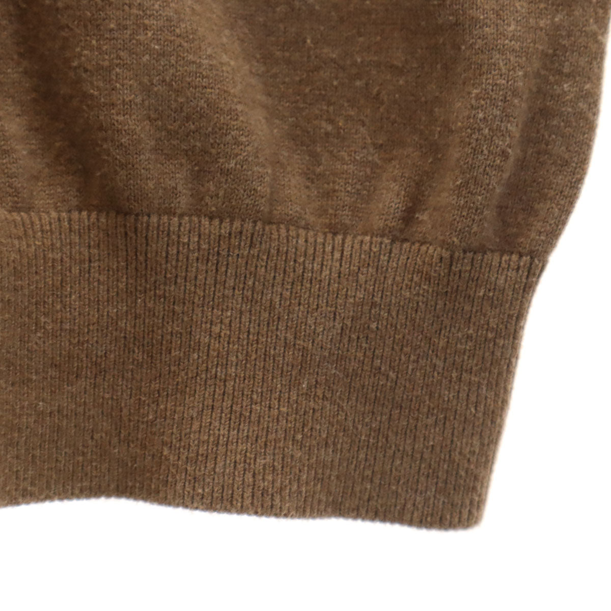 MANUAL ALPHABET マニュアルアルファベット 日本製 長袖 ニット 2 ブラウン メンズ