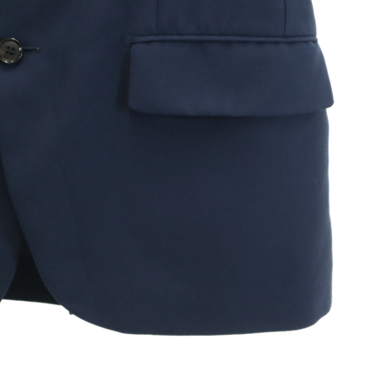 nano universe ナノユニバース コードレン 吸水速乾 テーラードジャケット 48 ネイビー ブレザー メンズ