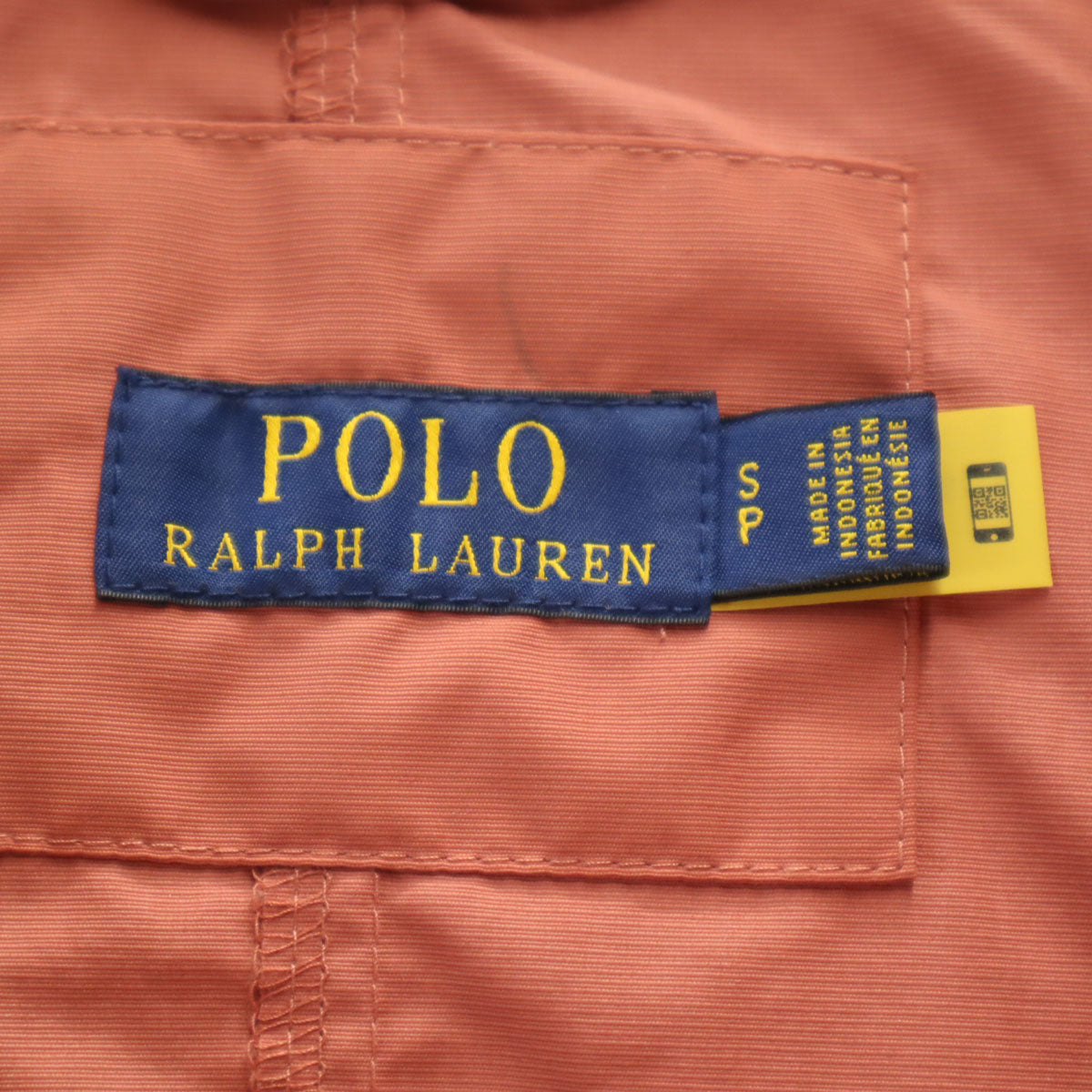 POLO RALPH LAUREN ポロラルフローレン フーデッド ジャケット S レッド系 メンズ