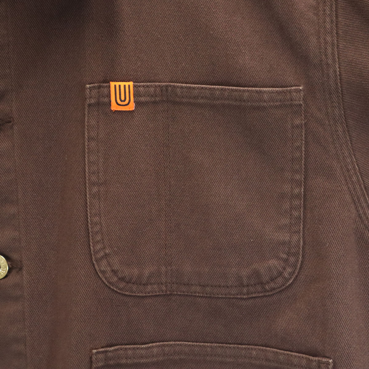 UNIVERSAL OVERALL ユニバーサルオーバーオール ワークジャケット F ブラウン カバーオール レディース